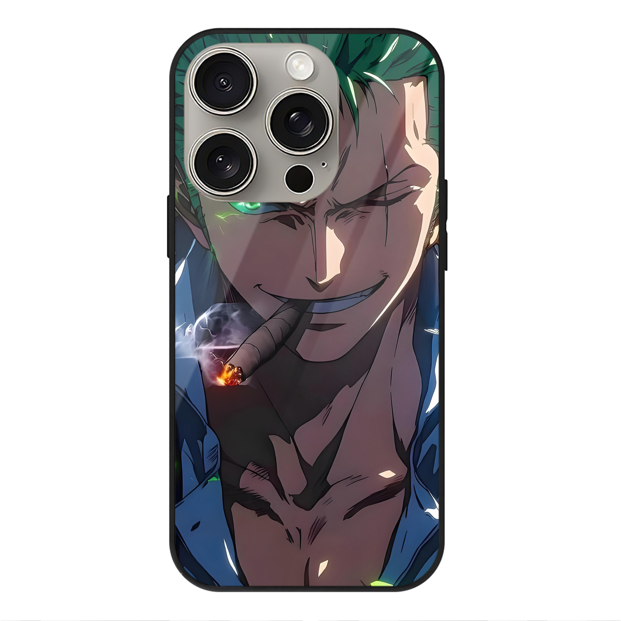 （画像用） ワンピース ONE PIECE 【iPhone15Pro対応】スマホケース 耐衝撃＆黄変防止 背面ガラス