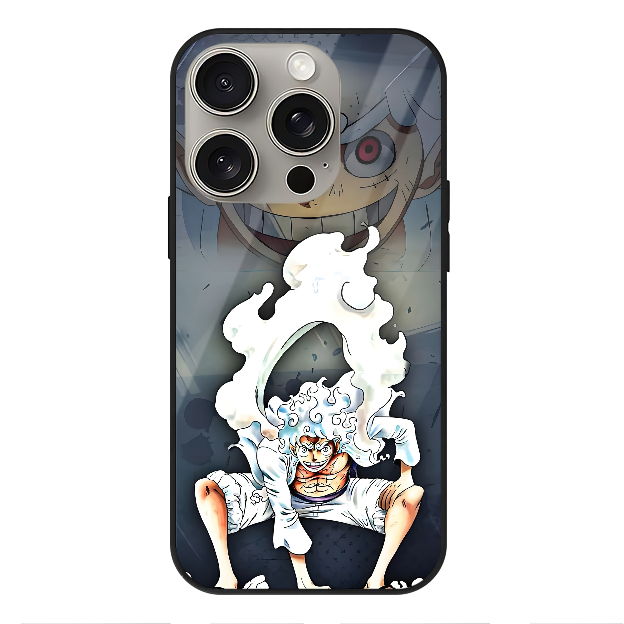 （画像用） ワンピース ONE PIECE 【iPhone15Pro対応】スマホケース 耐衝撃＆黄変防止 背面ガラス