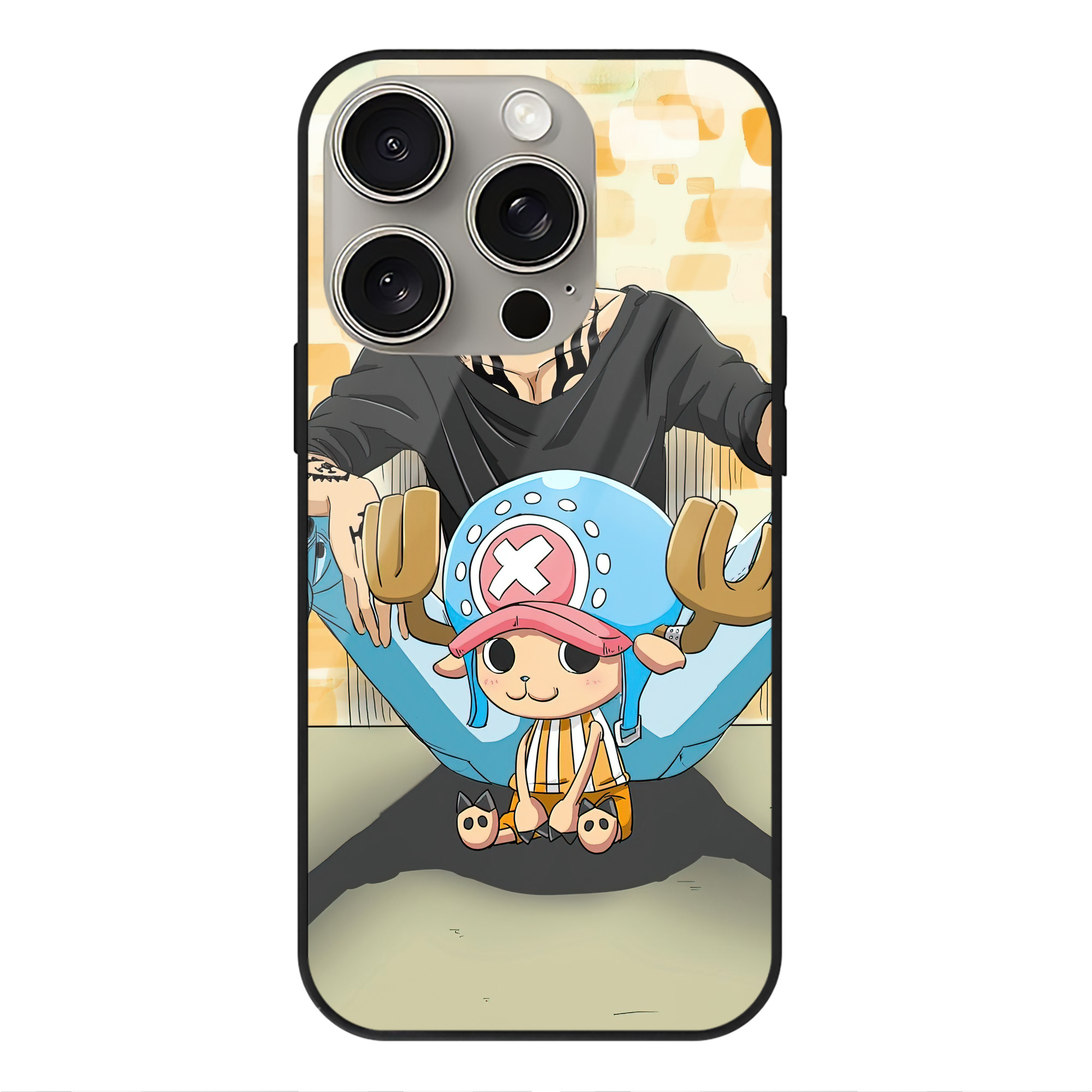 （画像用） ワンピース ONE PIECE 【iPhone15Pro対応】スマホケース 耐衝撃＆黄変防止 背面ガラス