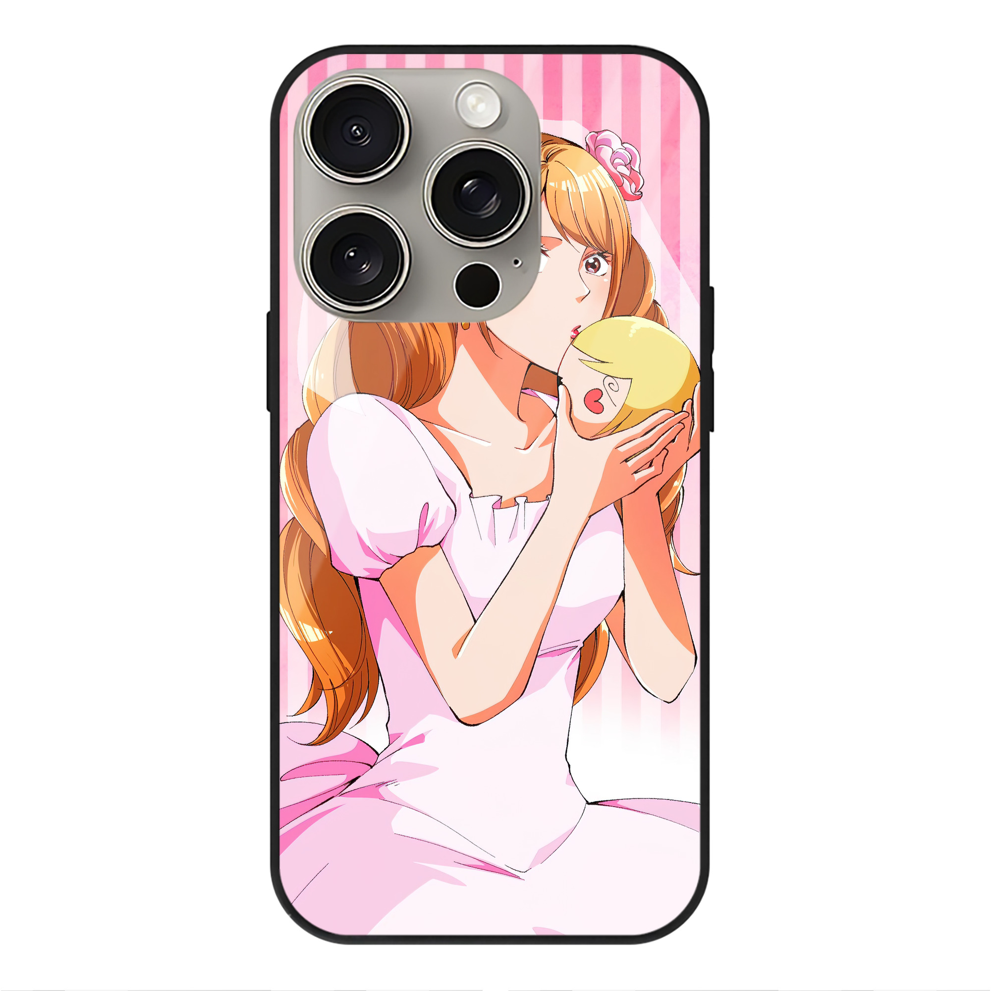 （画像用） ワンピース ONE PIECE 【iPhone15Pro対応】スマホケース 耐衝撃＆黄変防止 背面ガラス