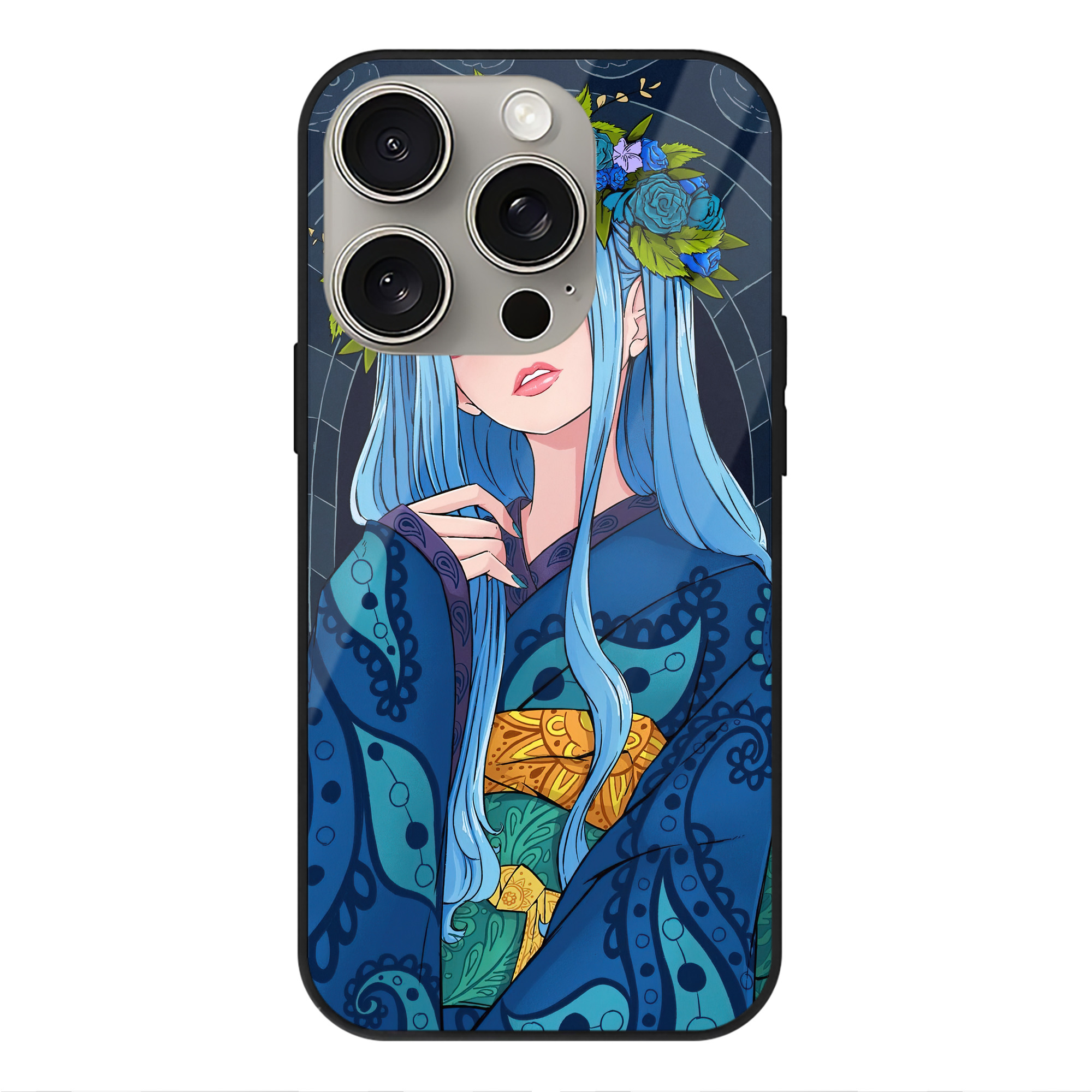 （画像用） ワンピース ONE PIECE 【iPhone15Pro対応】スマホケース 耐衝撃＆黄変防止 背面ガラス