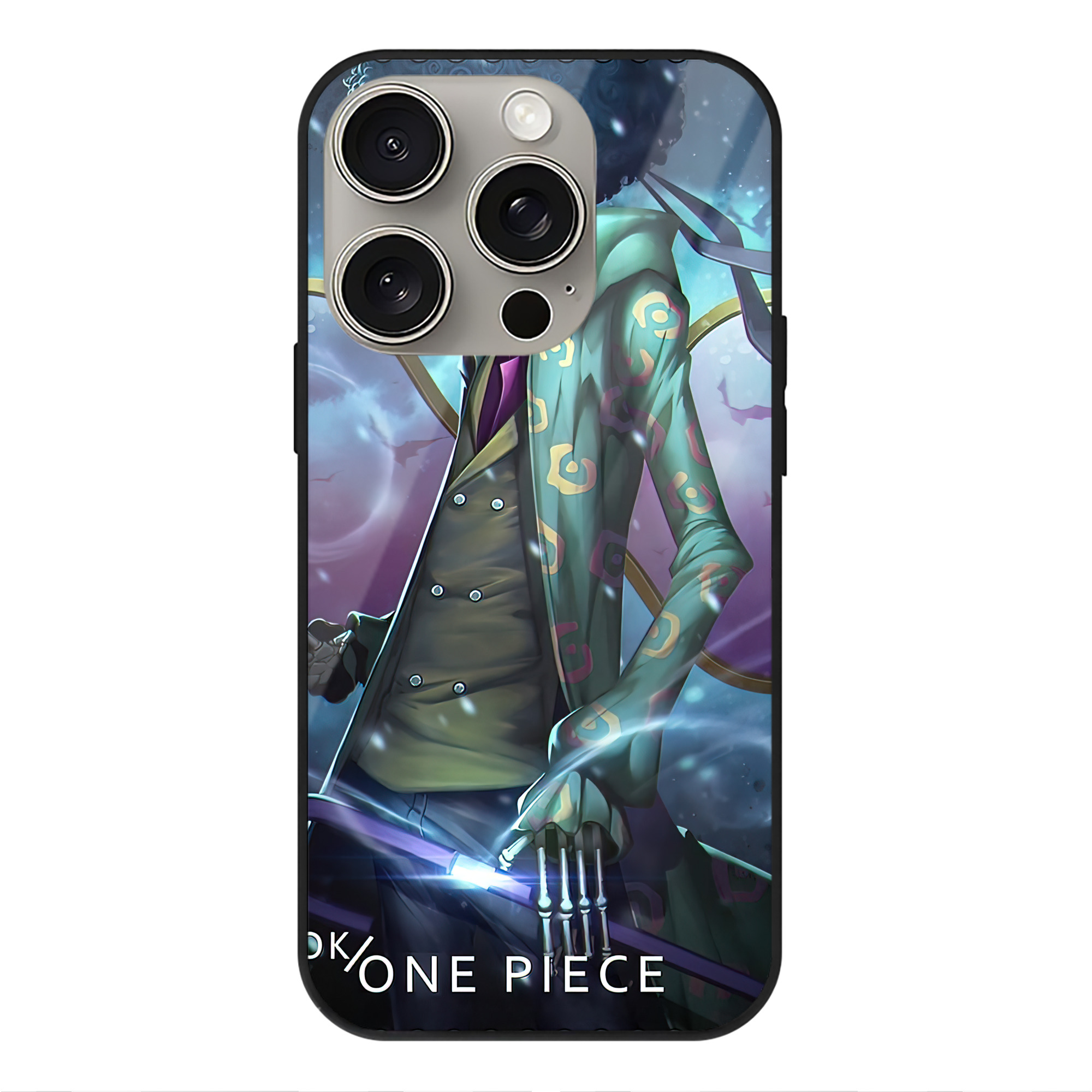 （画像用） ワンピース ONE PIECE 【iPhone15Pro対応】スマホケース 耐衝撃＆黄変防止 背面ガラス