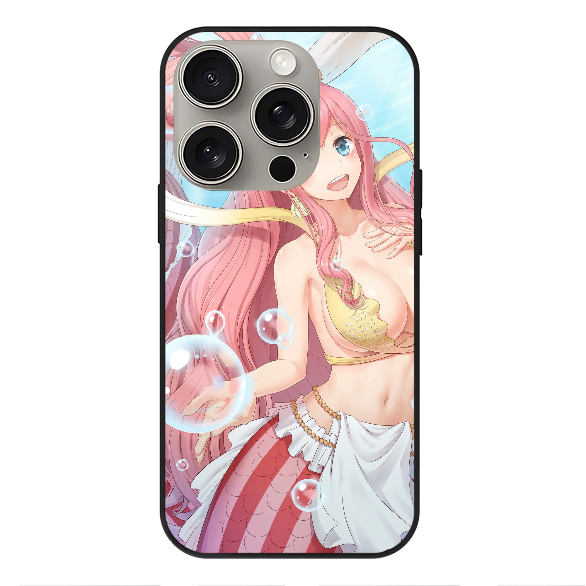 （画像用） ワンピース ONE PIECE 【iPhone15Pro対応】スマホケース 耐衝撃＆黄変防止 背面ガラス