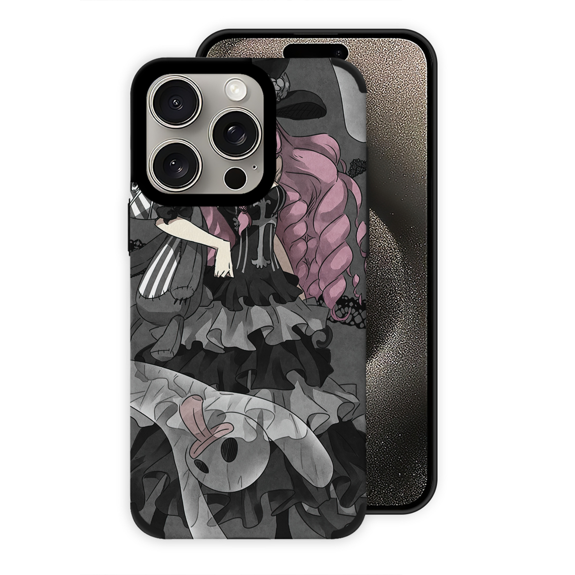 （画像用） ワンピース ONE PIECE 【iPhone15ProMax対応】 PUレザー スマホケース 耐衝撃＆黄変防止