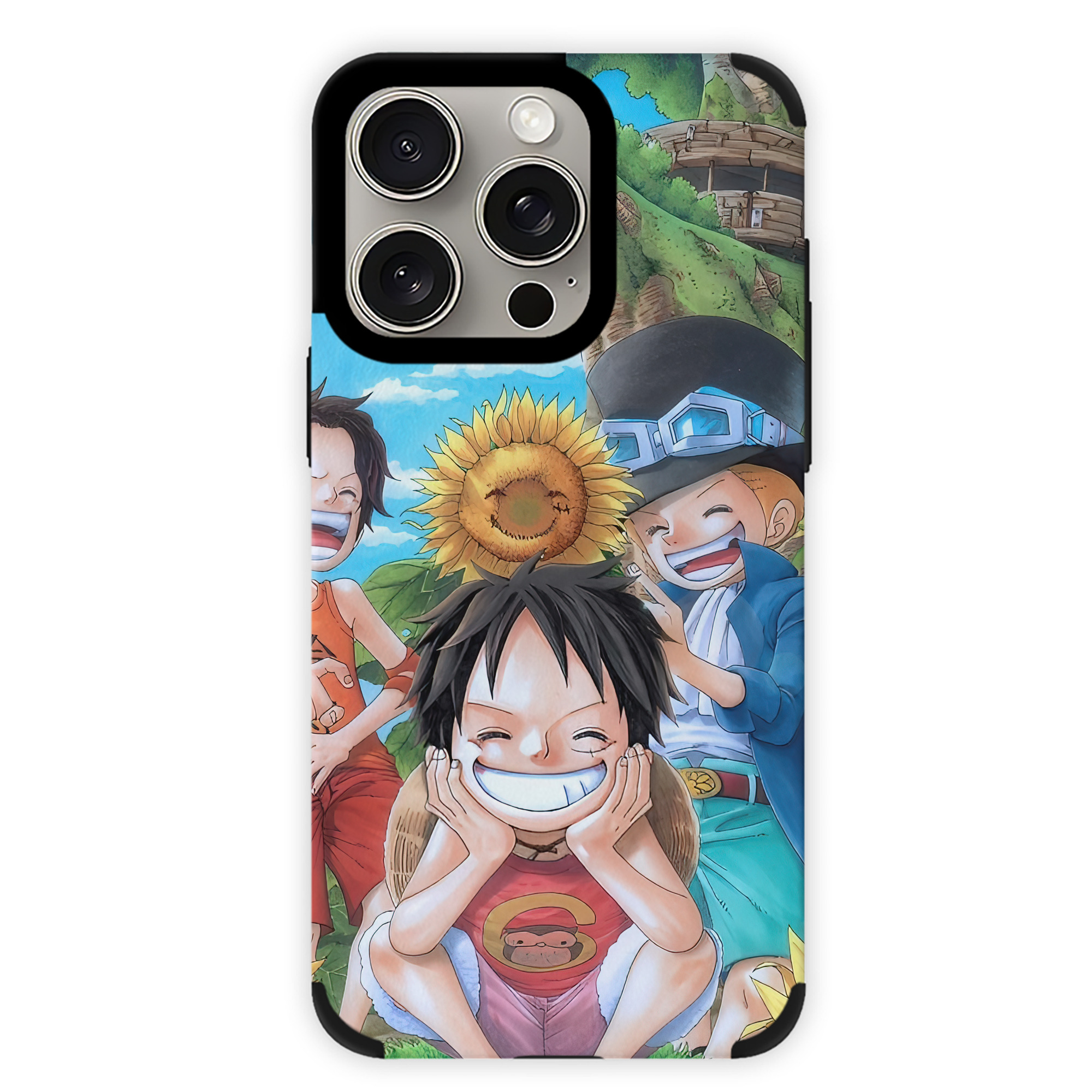 （画像用） ワンピース ONE PIECE 【iPhone15ProMax対応】 PUレザー スマホケース 耐衝撃＆黄変防止
