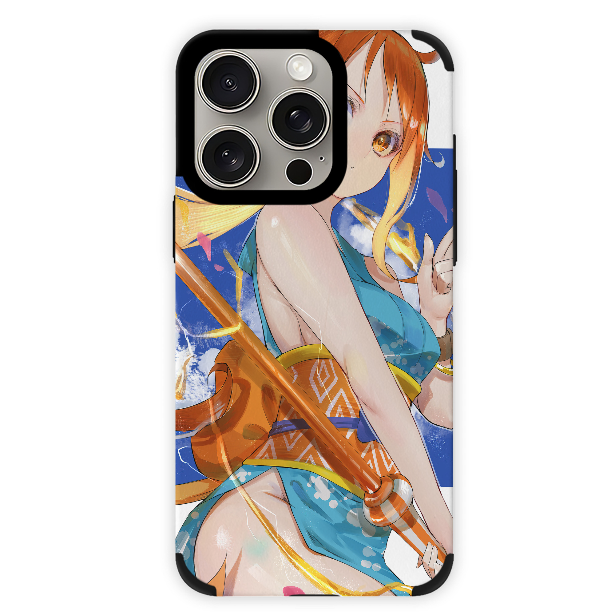 （画像用） ワンピース ONE PIECE 【iPhone15ProMax対応】 PUレザー スマホケース 耐衝撃＆黄変防止