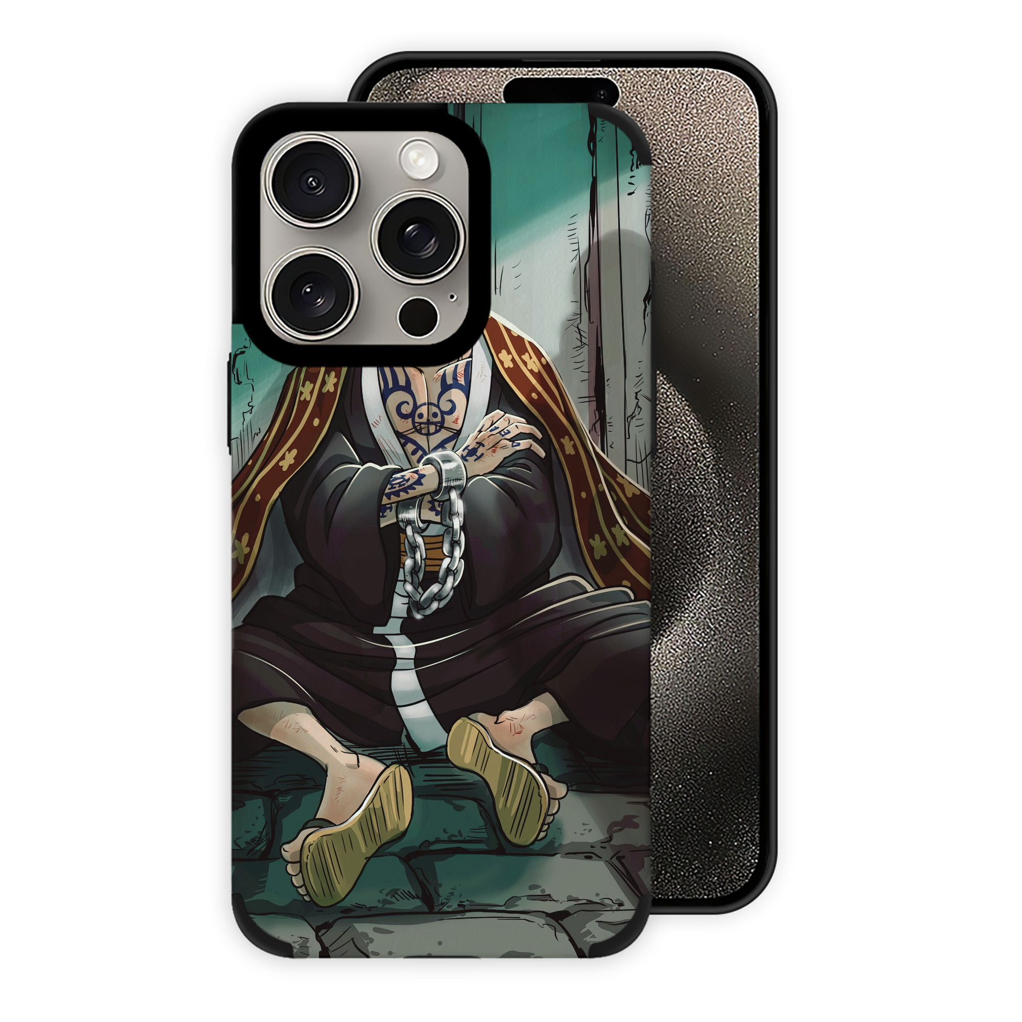 ワンピース ONE PIECE 【iPhone15ProMax対応】 PUレザー スマホケース 耐衝撃＆黄変防止