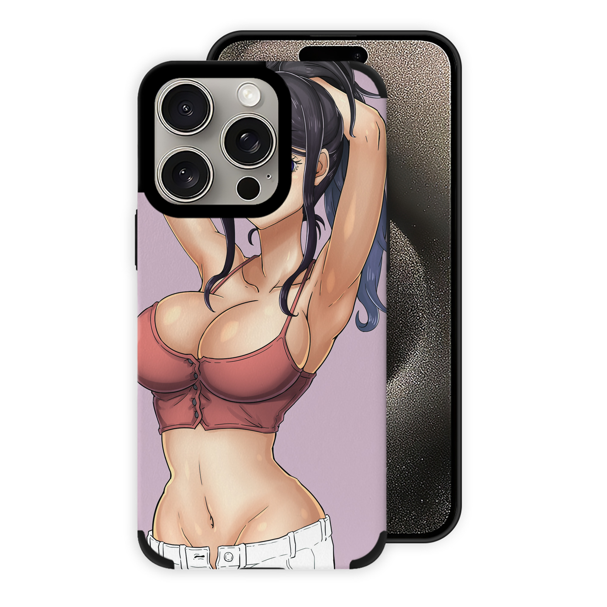 ワンピース ONE PIECE 【iPhone15ProMax対応】 PUレザー スマホケース 耐衝撃＆黄変防止