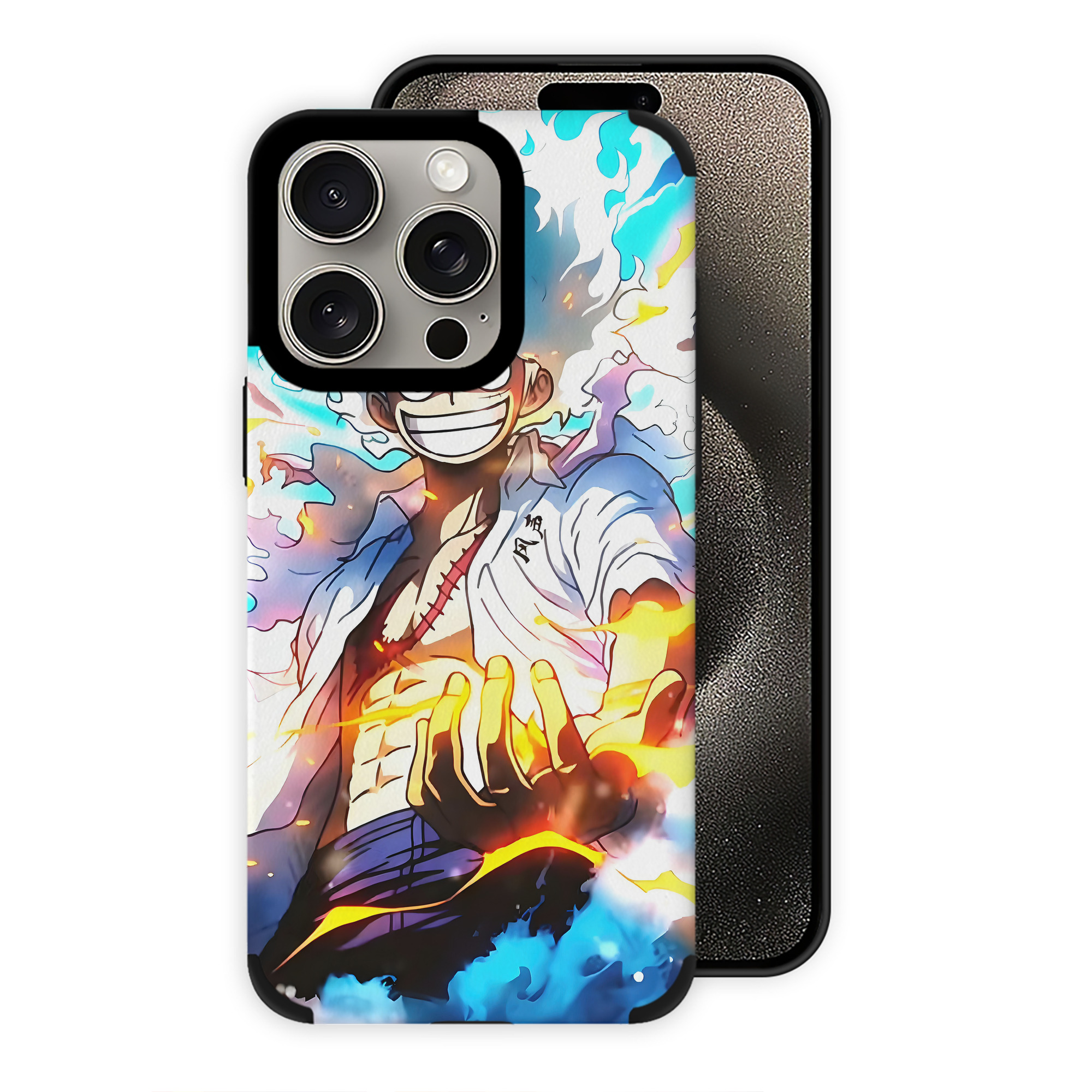 ワンピース ONE PIECE 【iPhone15ProMax対応】 PUレザー スマホケース 耐衝撃＆黄変防止