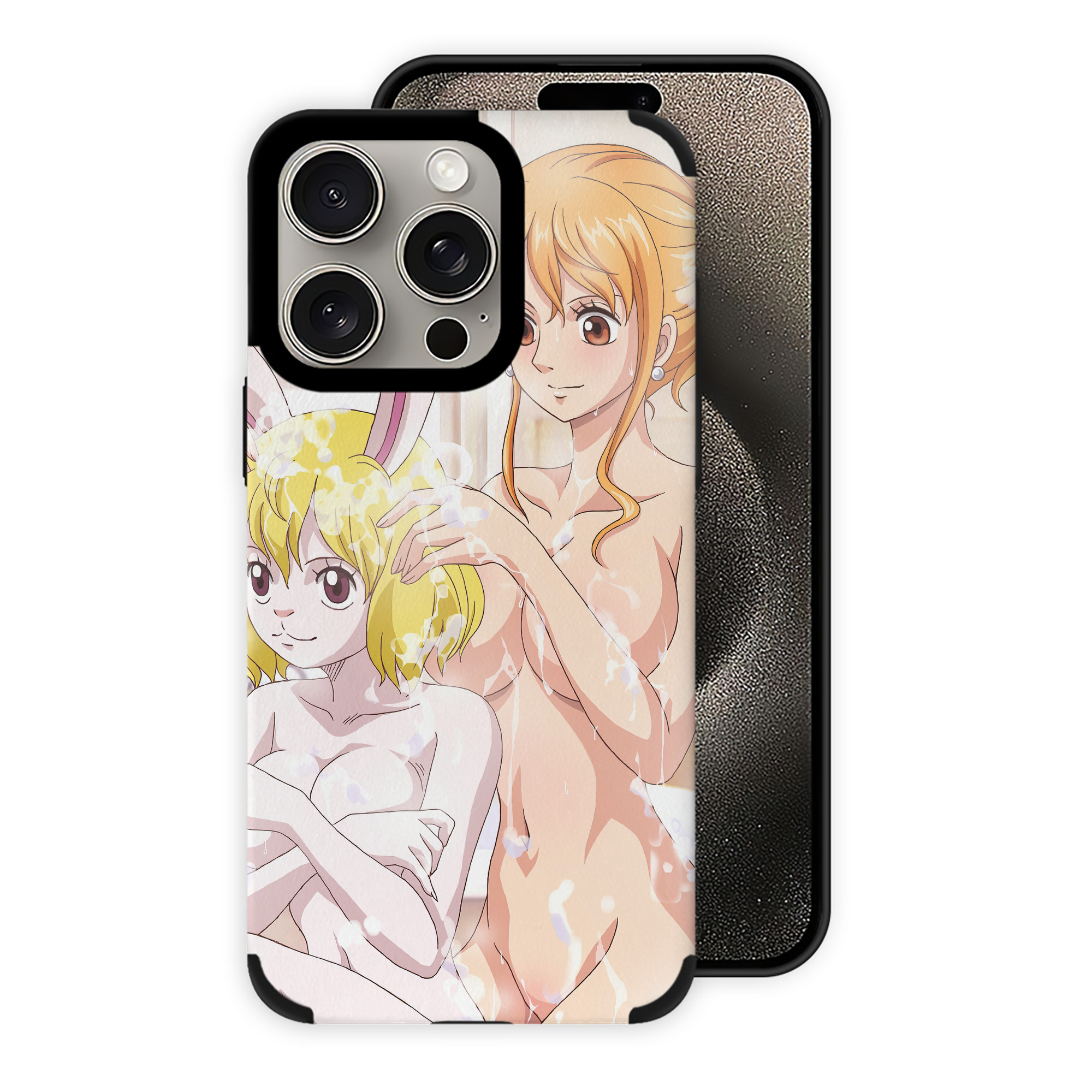 ワンピース ONE PIECE 【iPhone15ProMax対応】 PUレザー スマホケース 耐衝撃＆黄変防止