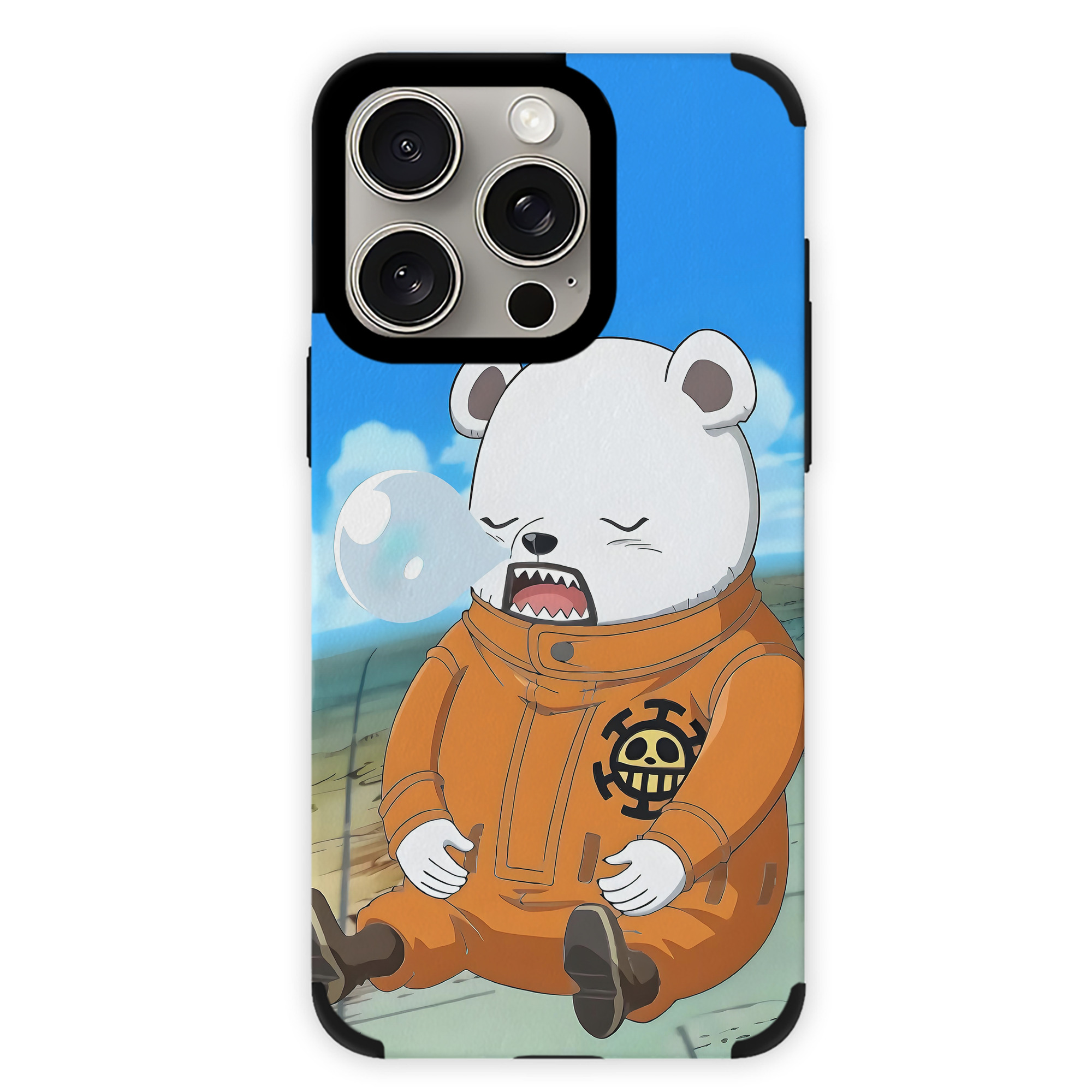 （画像用） ワンピース ONE PIECE 【iPhone15ProMax対応】 PUレザー スマホケース 耐衝撃＆黄変防止