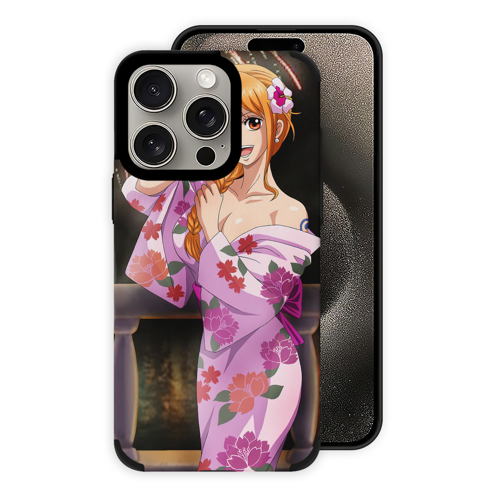 ワンピース ONE PIECE 【iPhone15ProMax対応】 PUレザー スマホケース 耐衝撃＆黄変防止