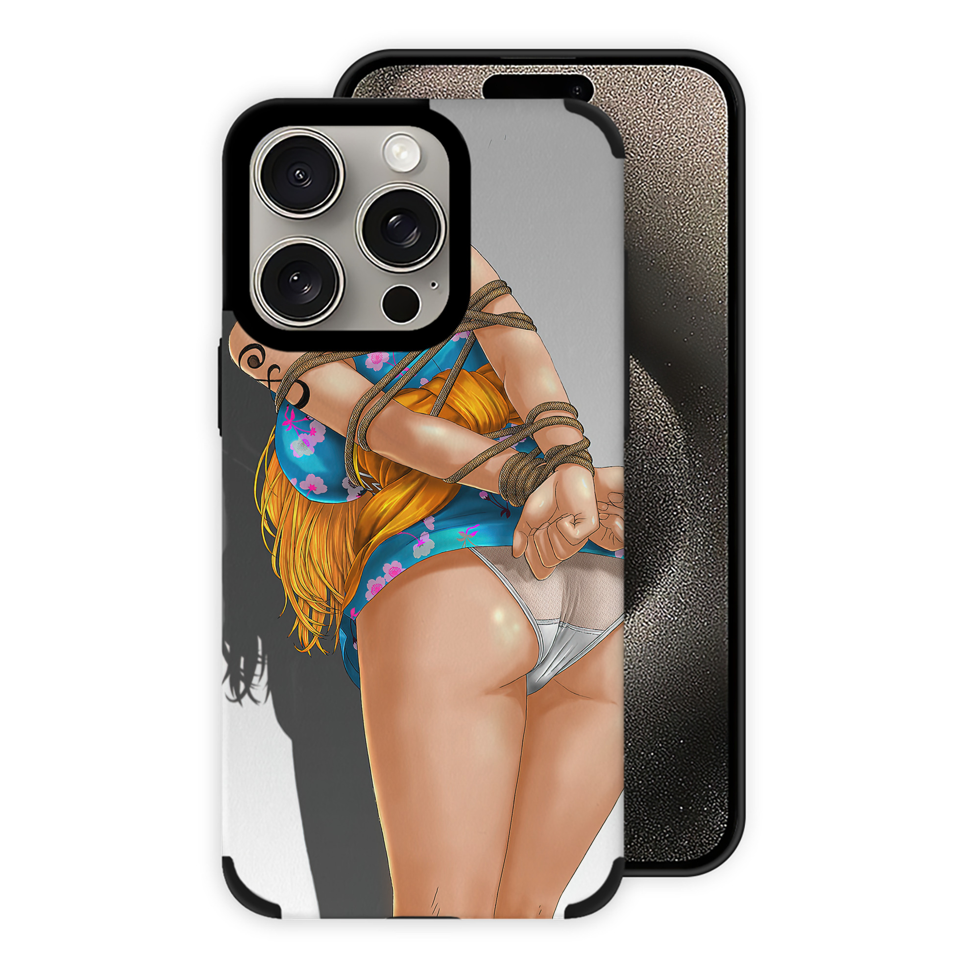 ワンピース ONE PIECE 【iPhone15ProMax対応】 PUレザー スマホケース 耐衝撃＆黄変防止