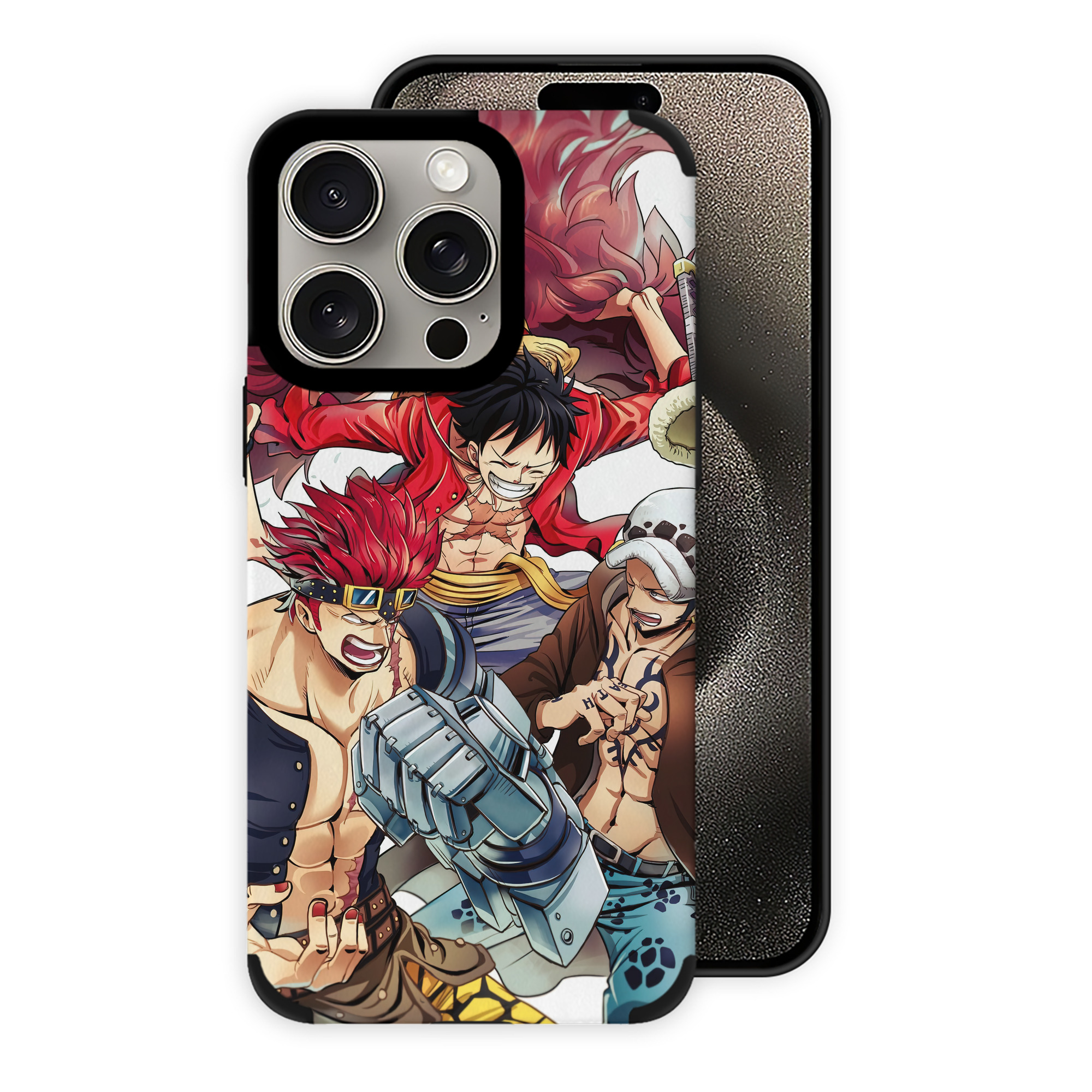 ワンピース ONE PIECE 【iPhone15ProMax対応】 PUレザー スマホケース 耐衝撃＆黄変防止