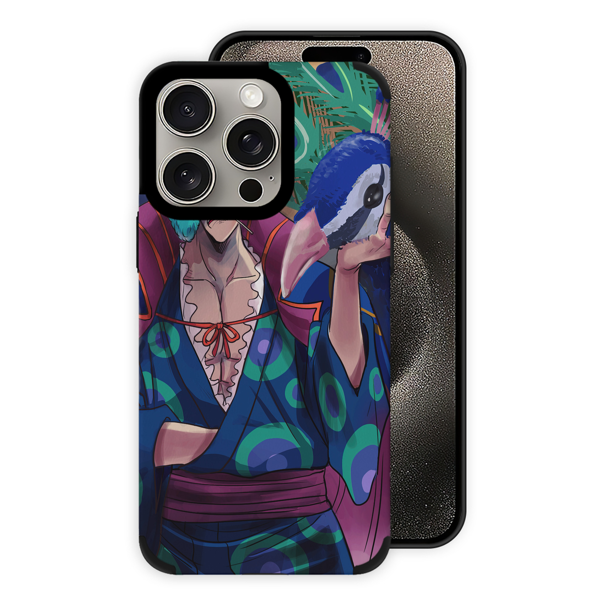 ワンピース ONE PIECE 【iPhone15ProMax対応】 PUレザー スマホケース 耐衝撃＆黄変防止