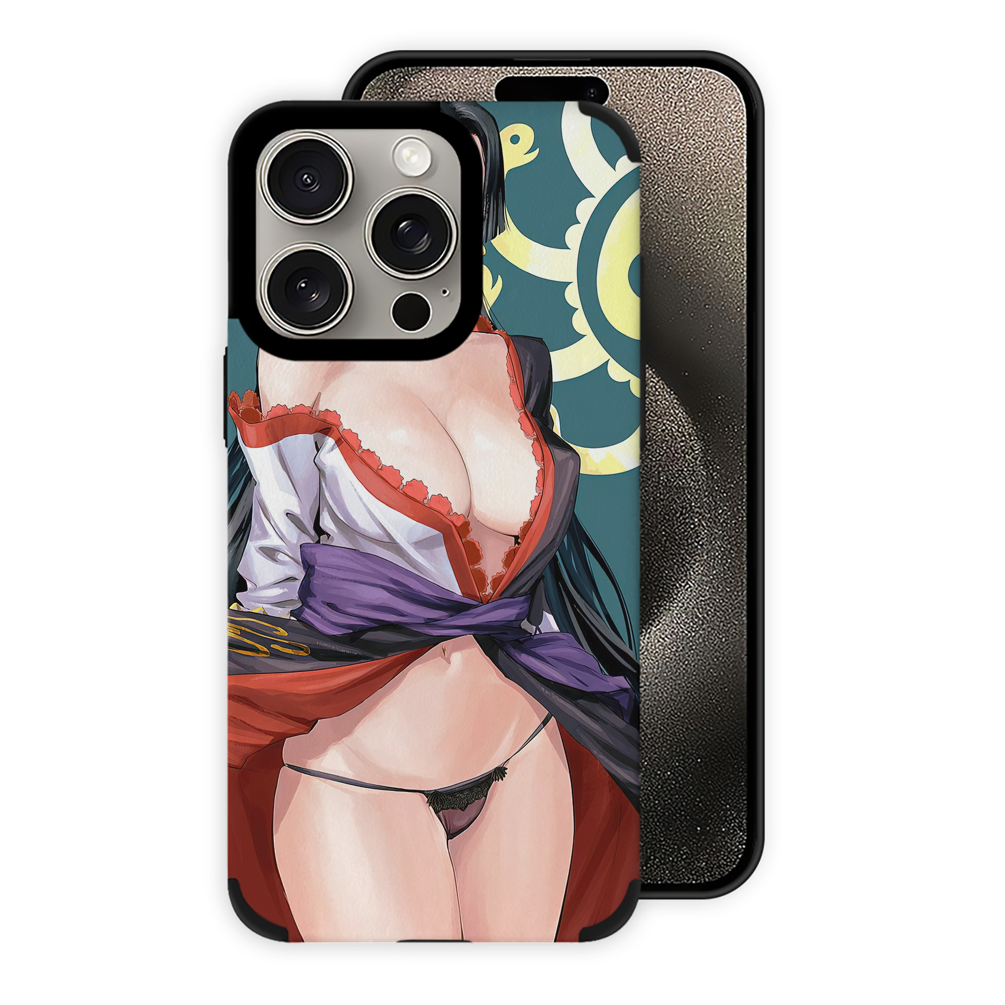 ワンピース ONE PIECE 【iPhone15ProMax対応】 PUレザー スマホケース 耐衝撃＆黄変防止