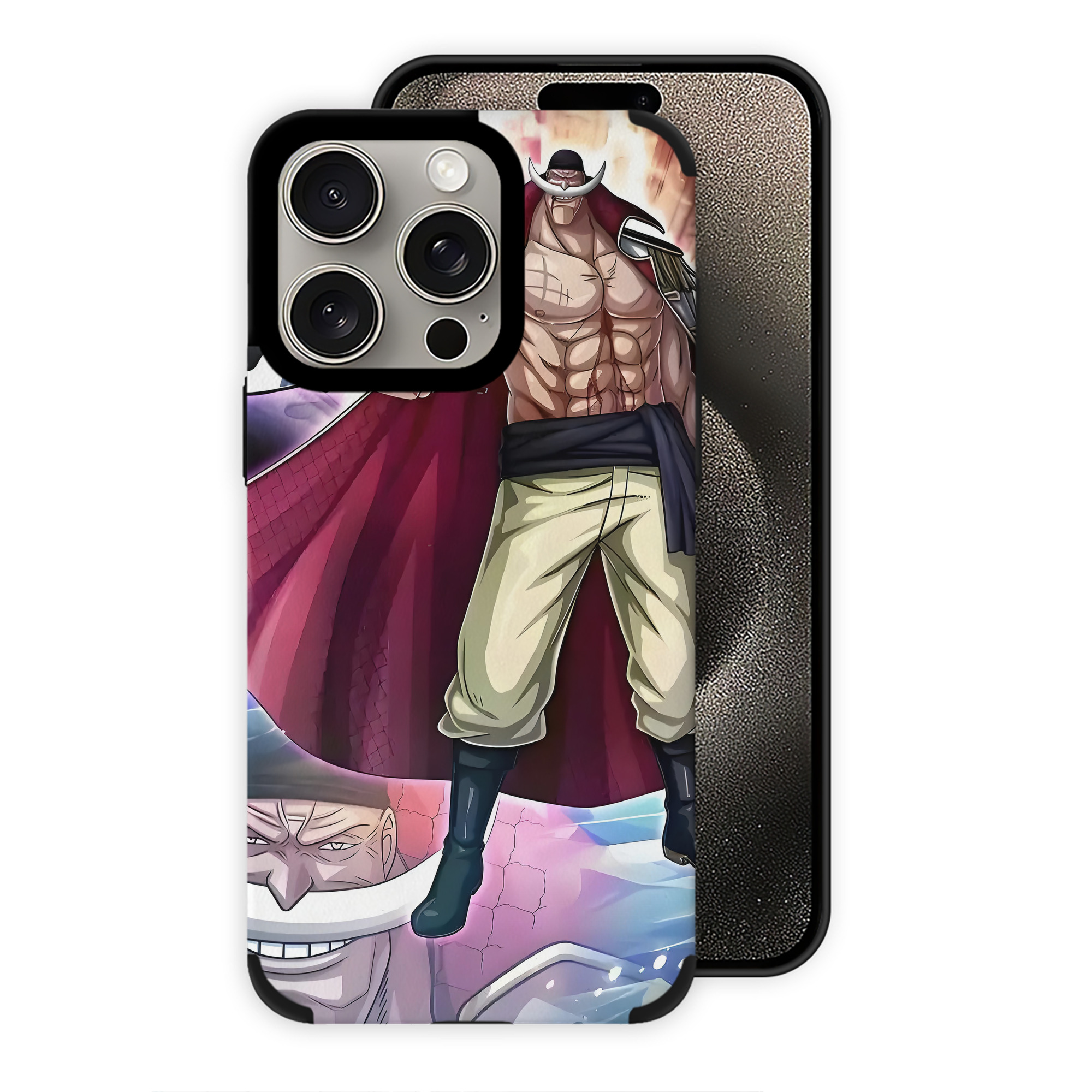 ワンピース ONE PIECE 【iPhone15ProMax対応】 PUレザー スマホケース 耐衝撃＆黄変防止