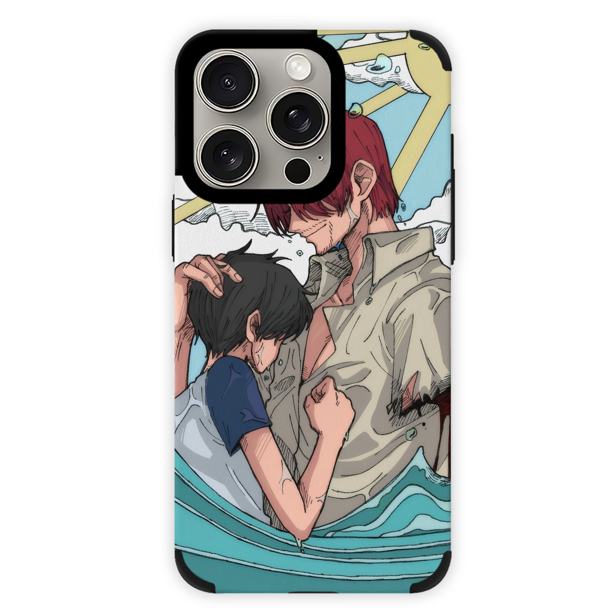 （画像用） ワンピース ONE PIECE 【iPhone15ProMax対応】 PUレザー スマホケース 耐衝撃＆黄変防止