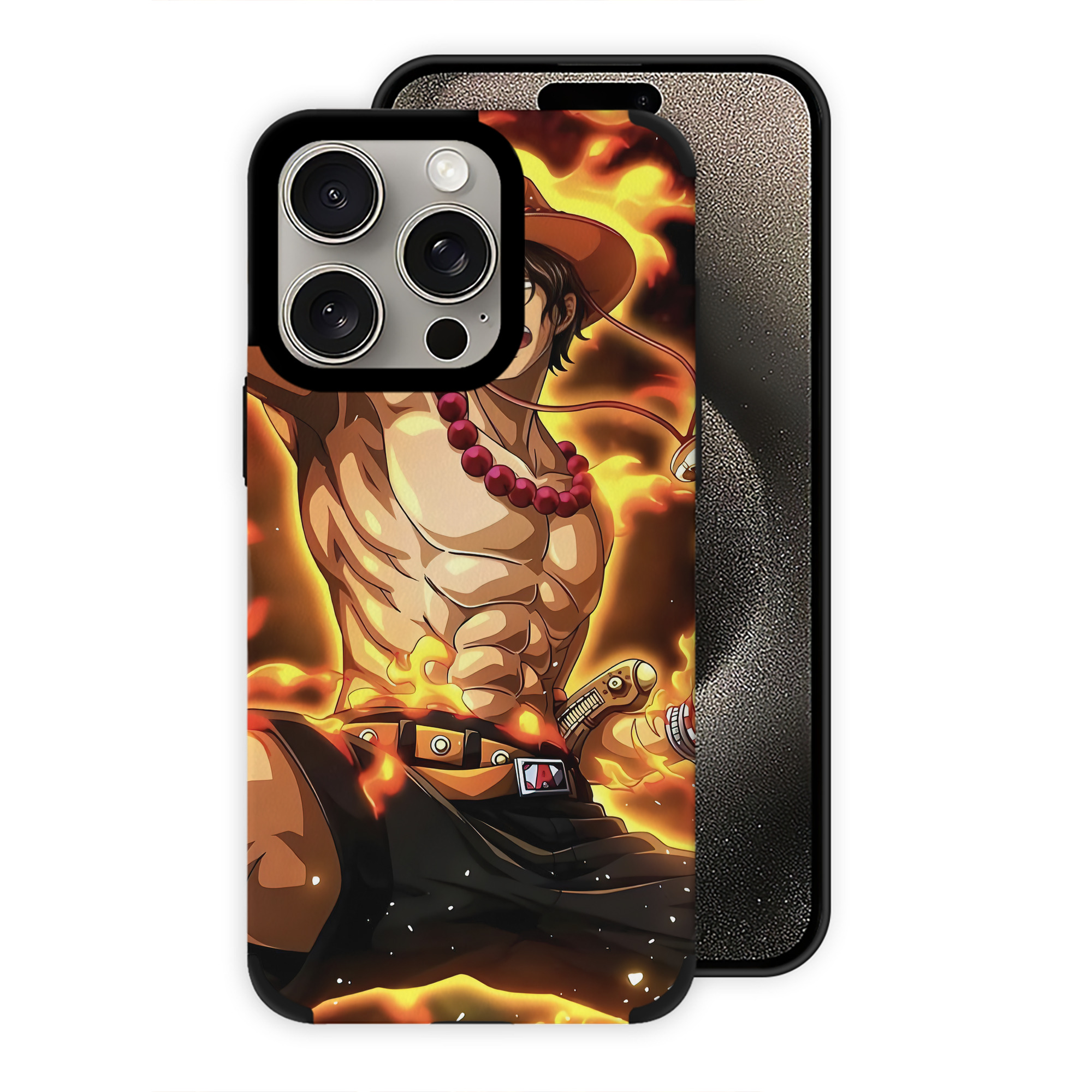 ワンピース ONE PIECE 【iPhone15ProMax対応】 PUレザー スマホケース 耐衝撃＆黄変防止