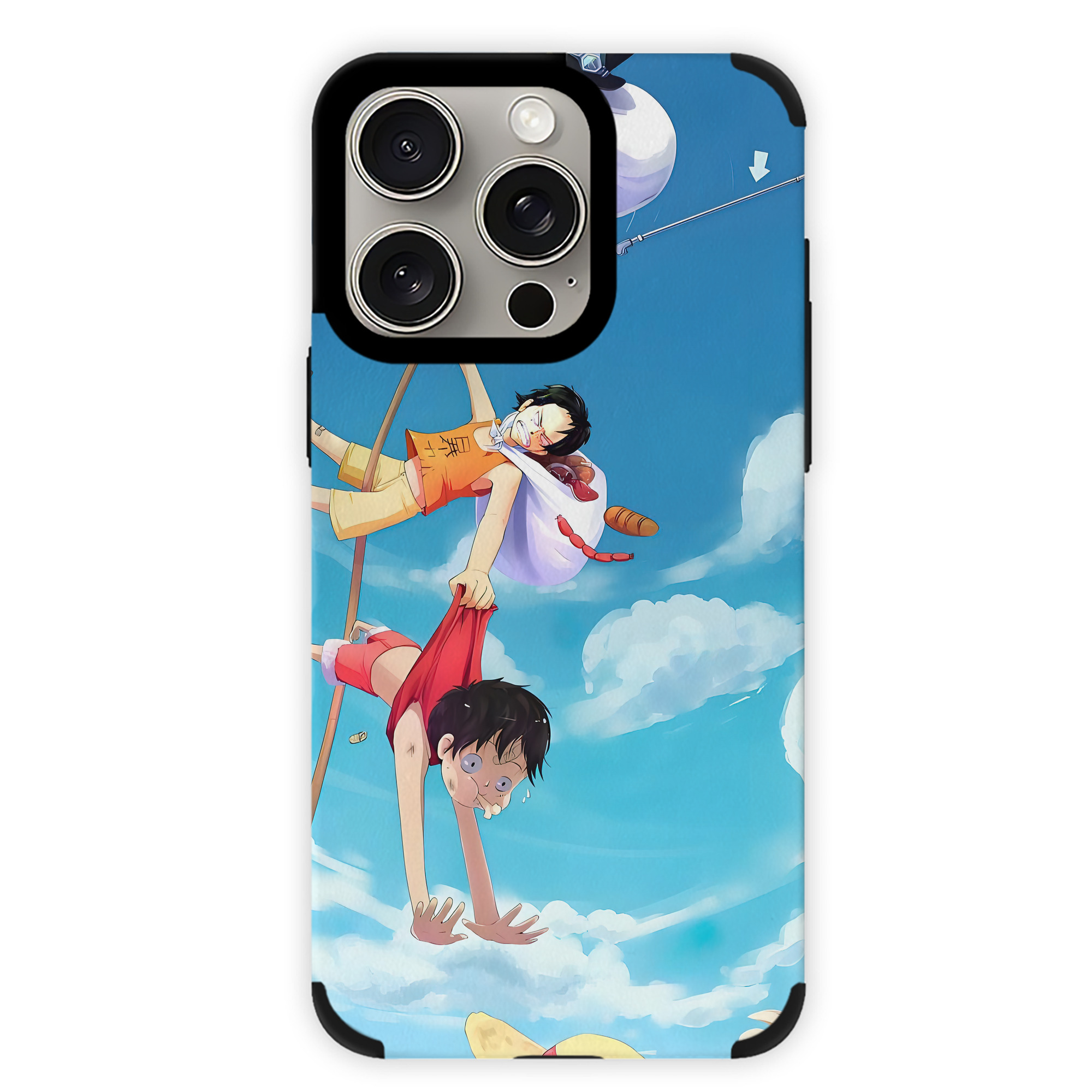 （画像用） ワンピース ONE PIECE 【iPhone15ProMax対応】 PUレザー スマホケース 耐衝撃＆黄変防止