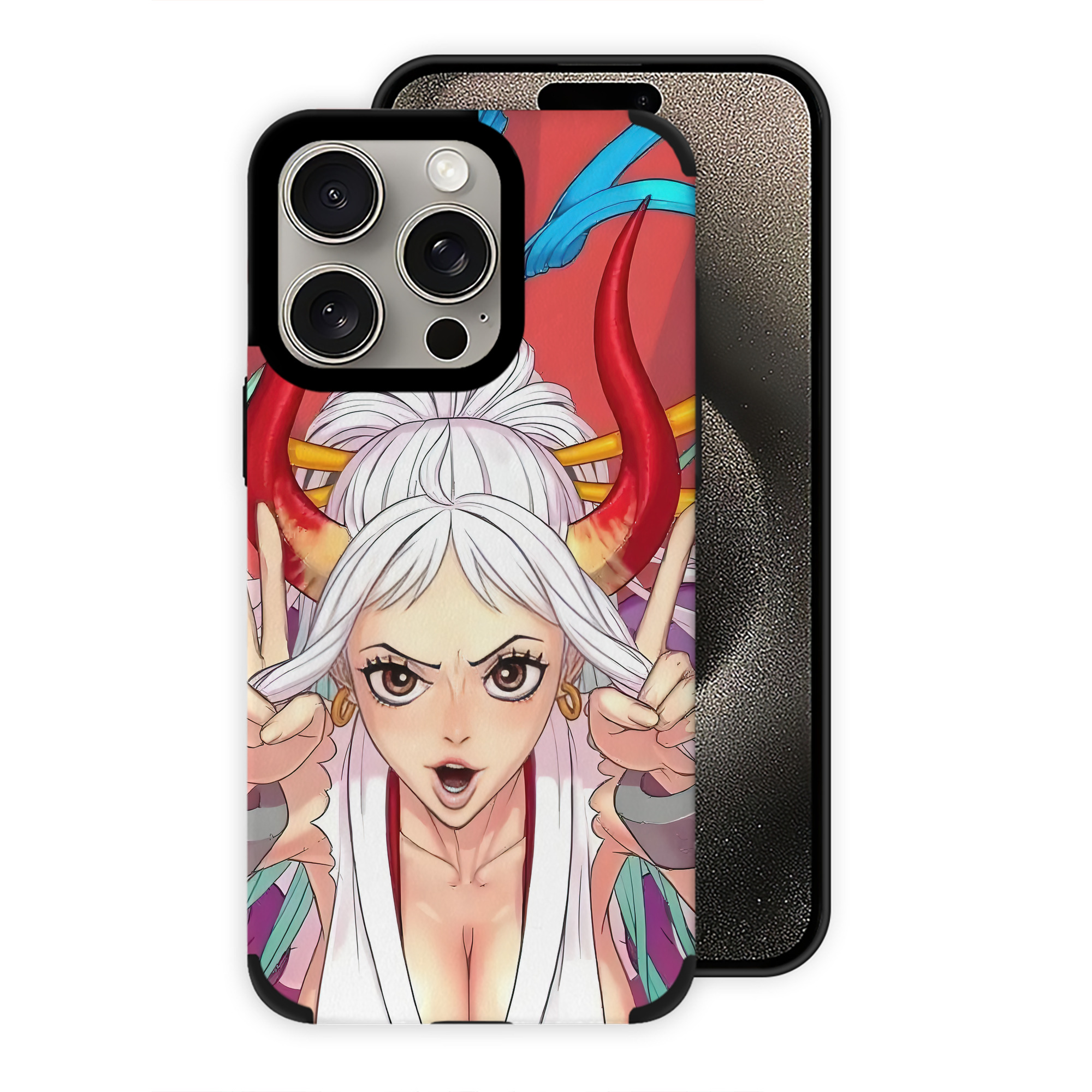 ワンピース ONE PIECE 【iPhone15ProMax対応】 PUレザー スマホケース 耐衝撃＆黄変防止