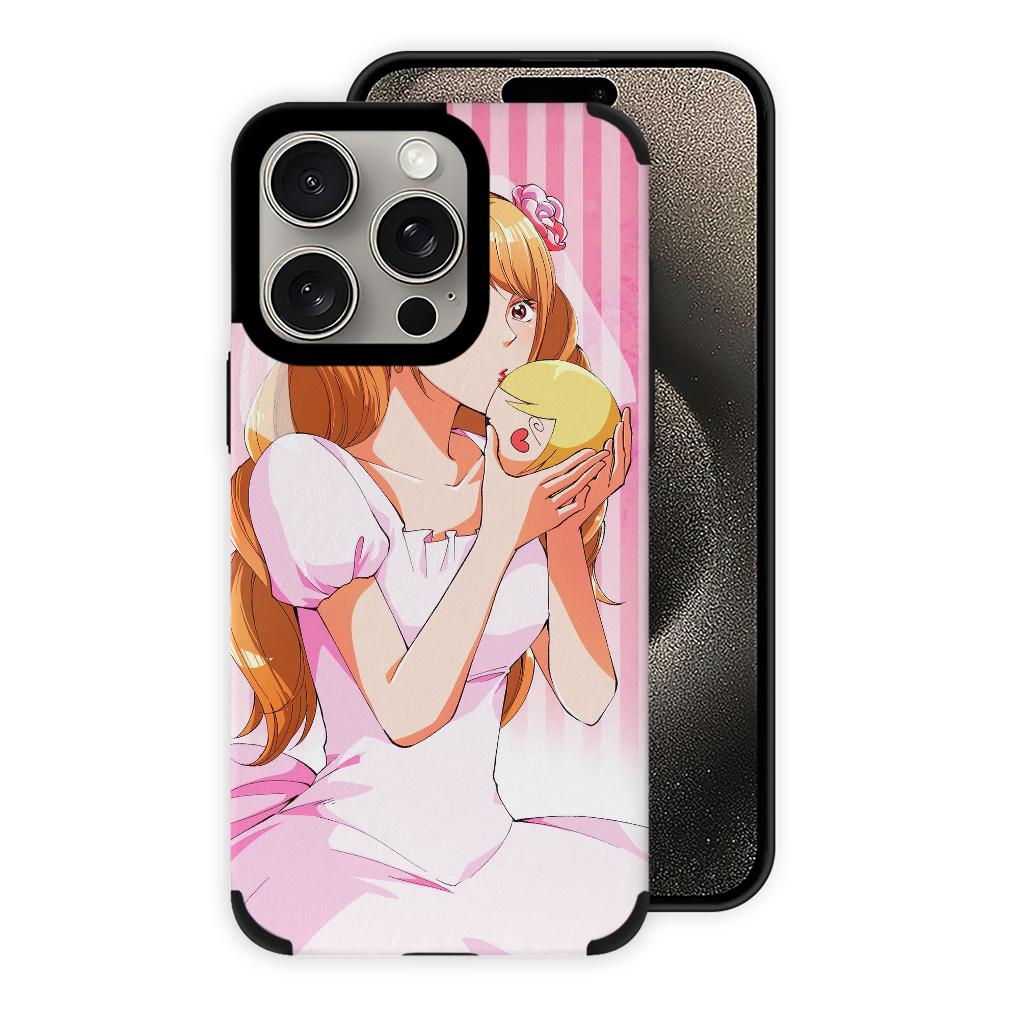 ワンピース ONE PIECE 【iPhone15ProMax対応】 PUレザー スマホケース 耐衝撃＆黄変防止