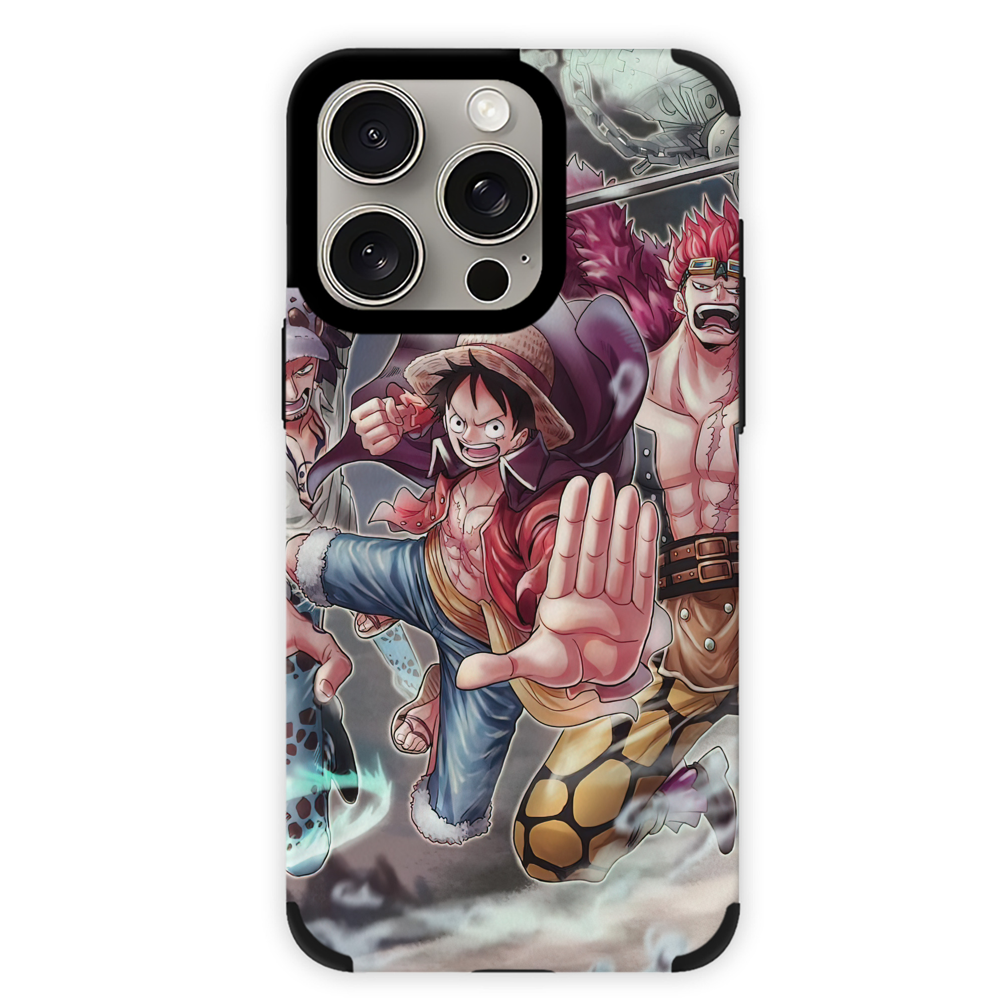 （画像用） ワンピース ONE PIECE 【iPhone15ProMax対応】 PUレザー スマホケース 耐衝撃＆黄変防止