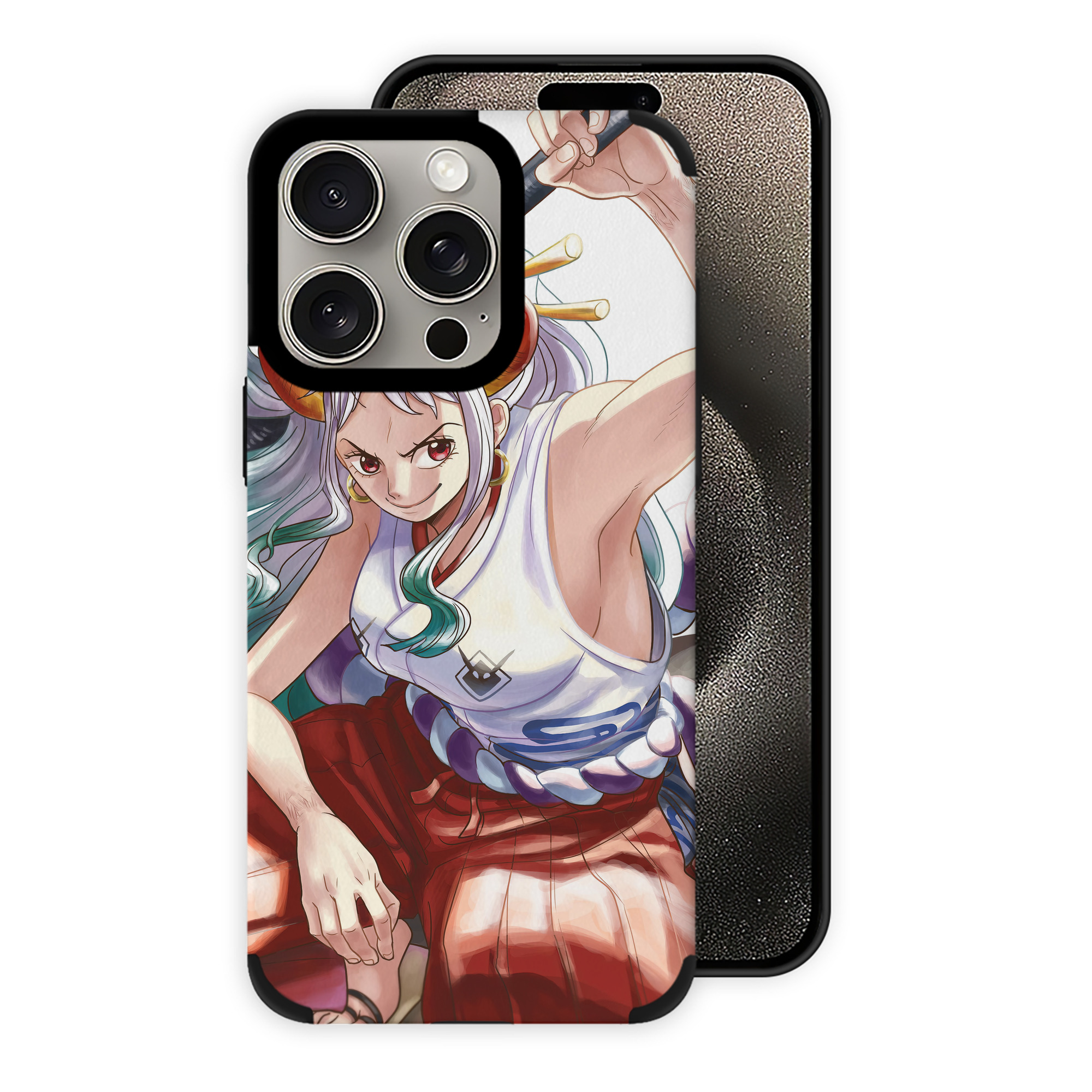 ワンピース ONE PIECE 【iPhone15ProMax対応】 PUレザー スマホケース 耐衝撃＆黄変防止