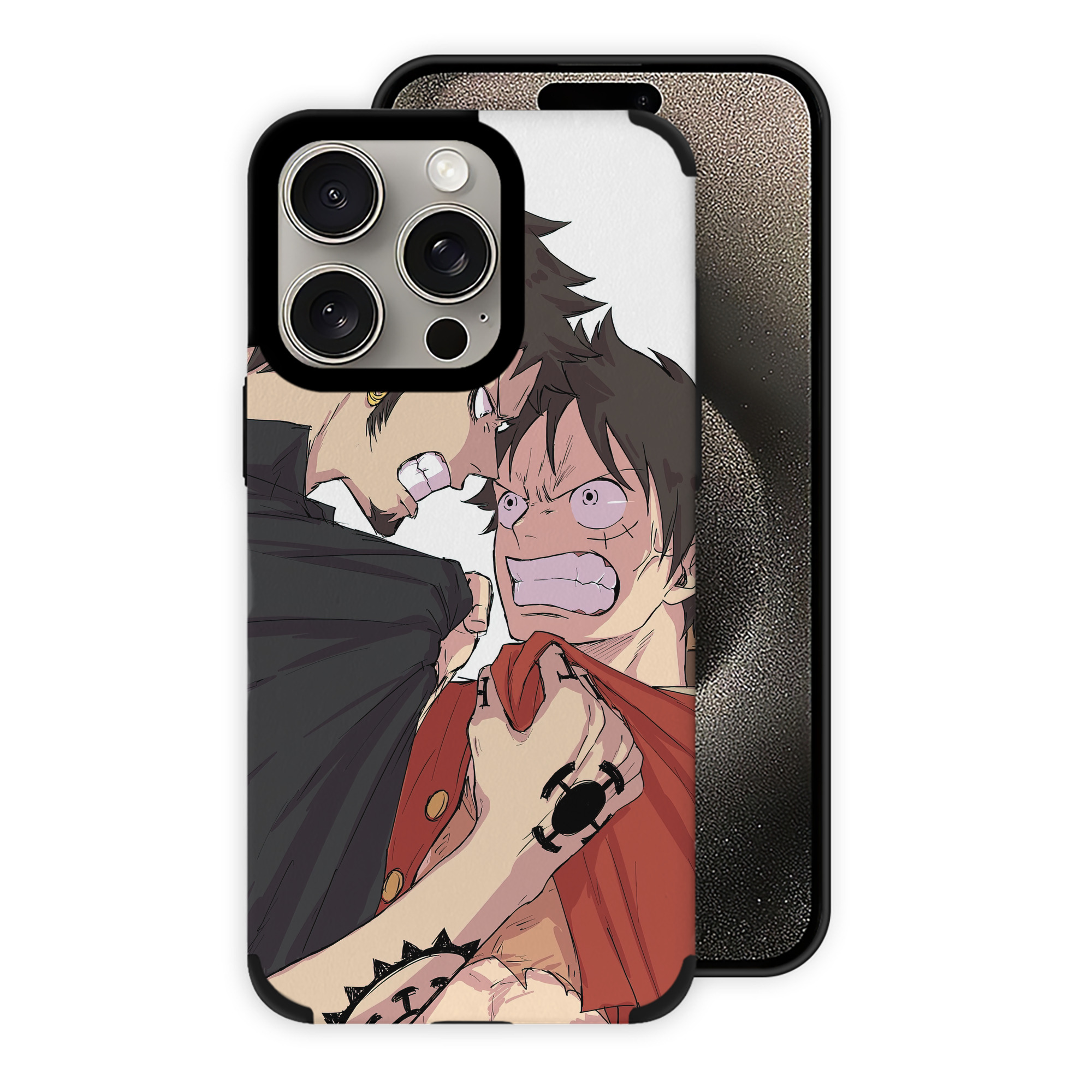 ワンピース ONE PIECE 【iPhone15ProMax対応】 PUレザー スマホケース 耐衝撃＆黄変防止