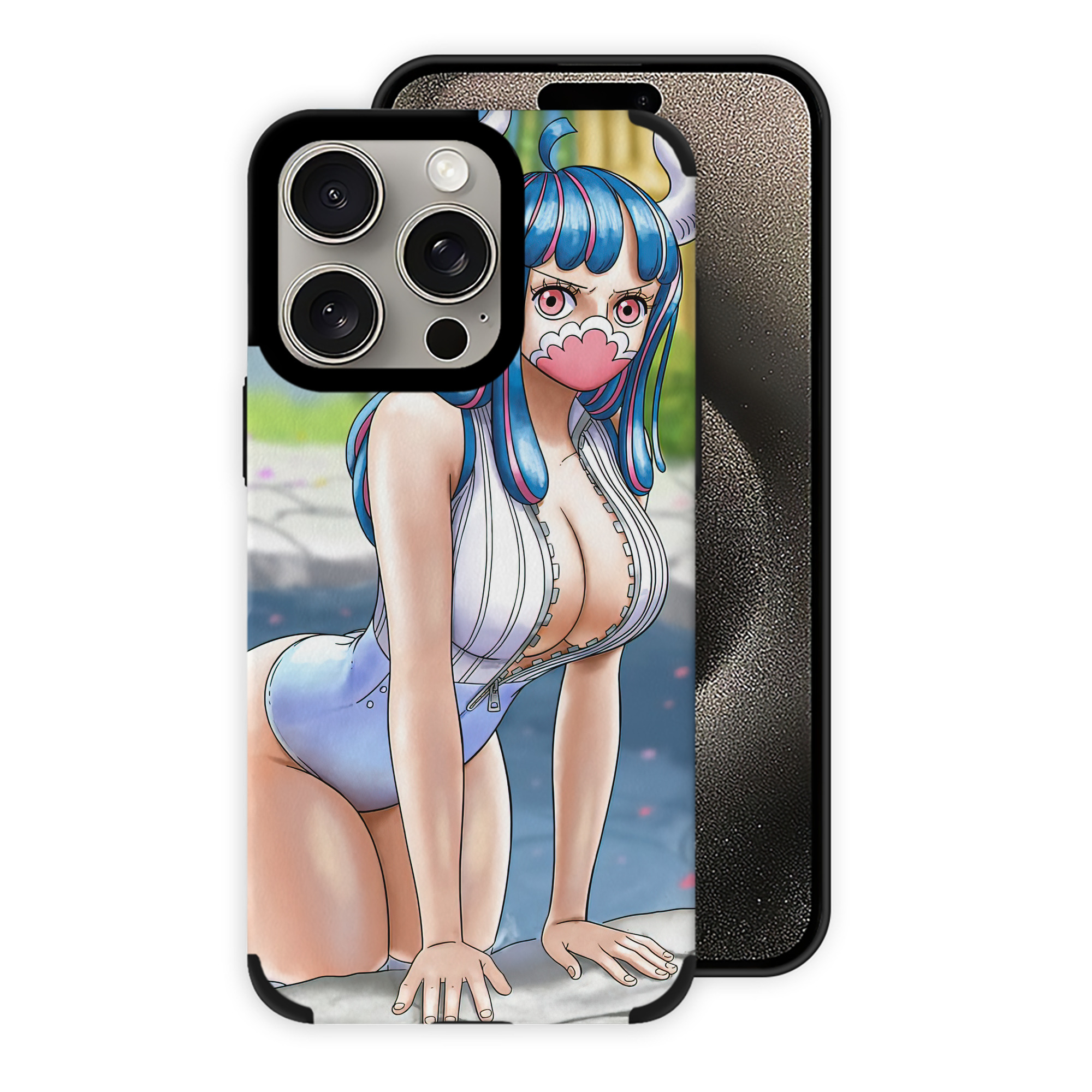 ワンピース ONE PIECE 【iPhone15ProMax対応】 PUレザー スマホケース 耐衝撃＆黄変防止