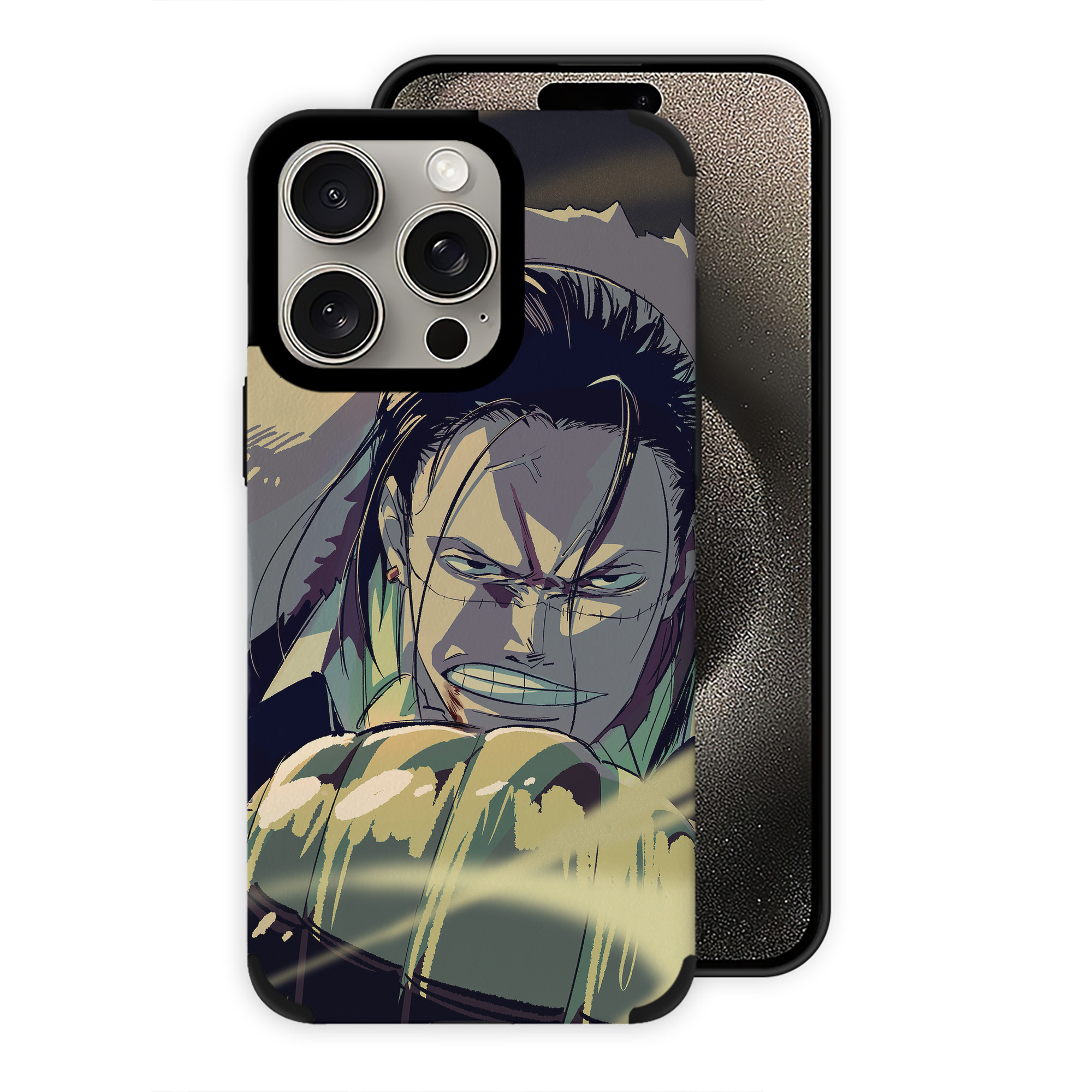 ワンピース ONE PIECE 【iPhone15ProMax対応】 PUレザー スマホケース 耐衝撃＆黄変防止