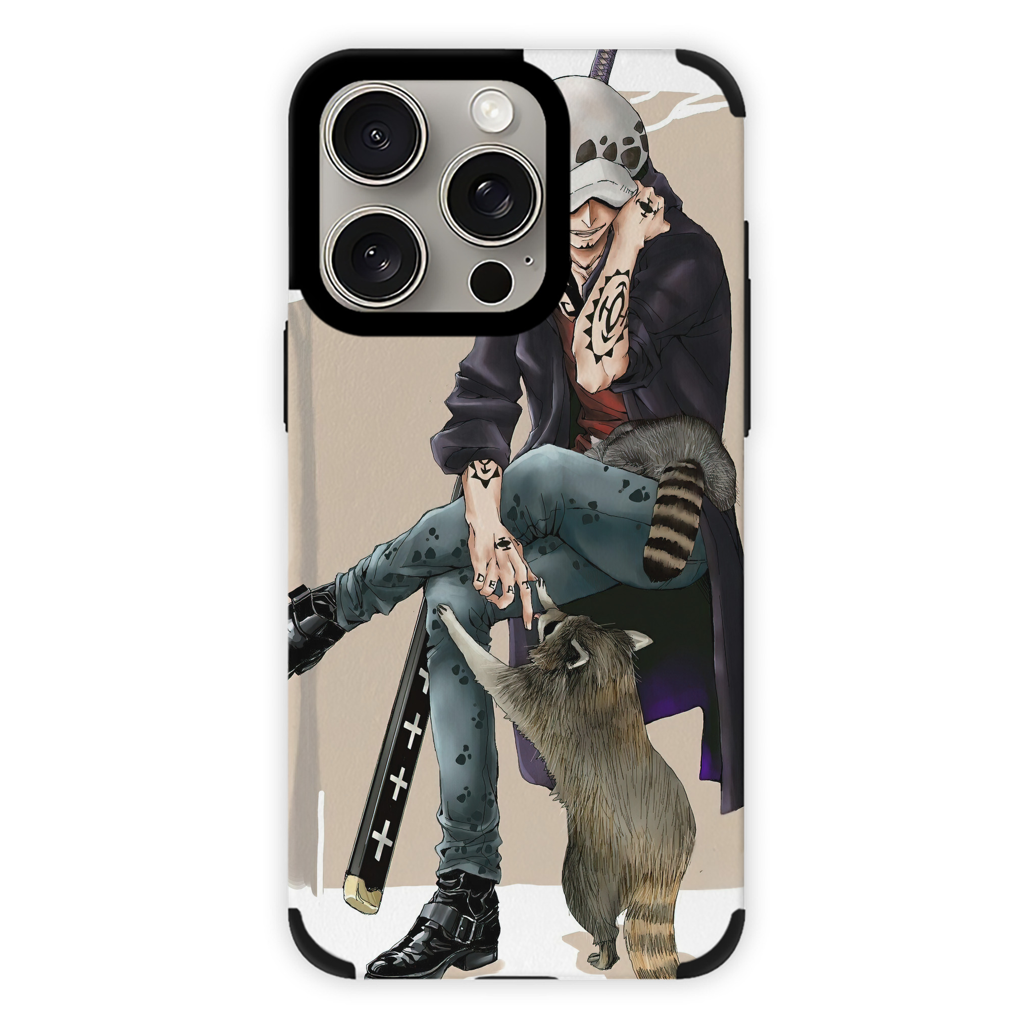 （画像用） ワンピース ONE PIECE 【iPhone15ProMax対応】 PUレザー スマホケース 耐衝撃＆黄変防止