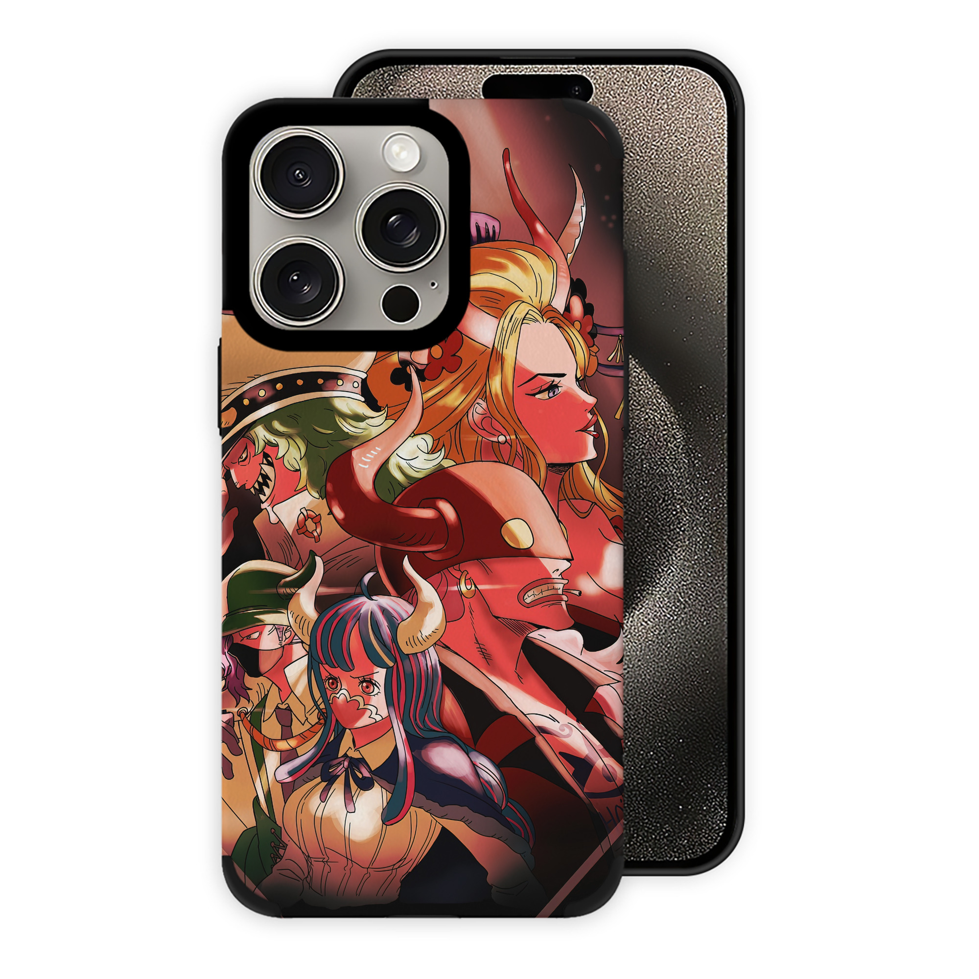 ワンピース ONE PIECE 【iPhone15ProMax対応】 PUレザー スマホケース 耐衝撃＆黄変防止