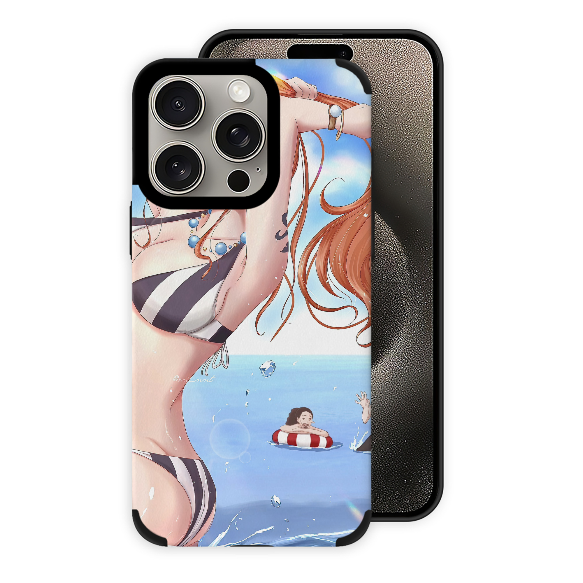 ワンピース ONE PIECE 【iPhone15ProMax対応】 PUレザー スマホケース 耐衝撃＆黄変防止