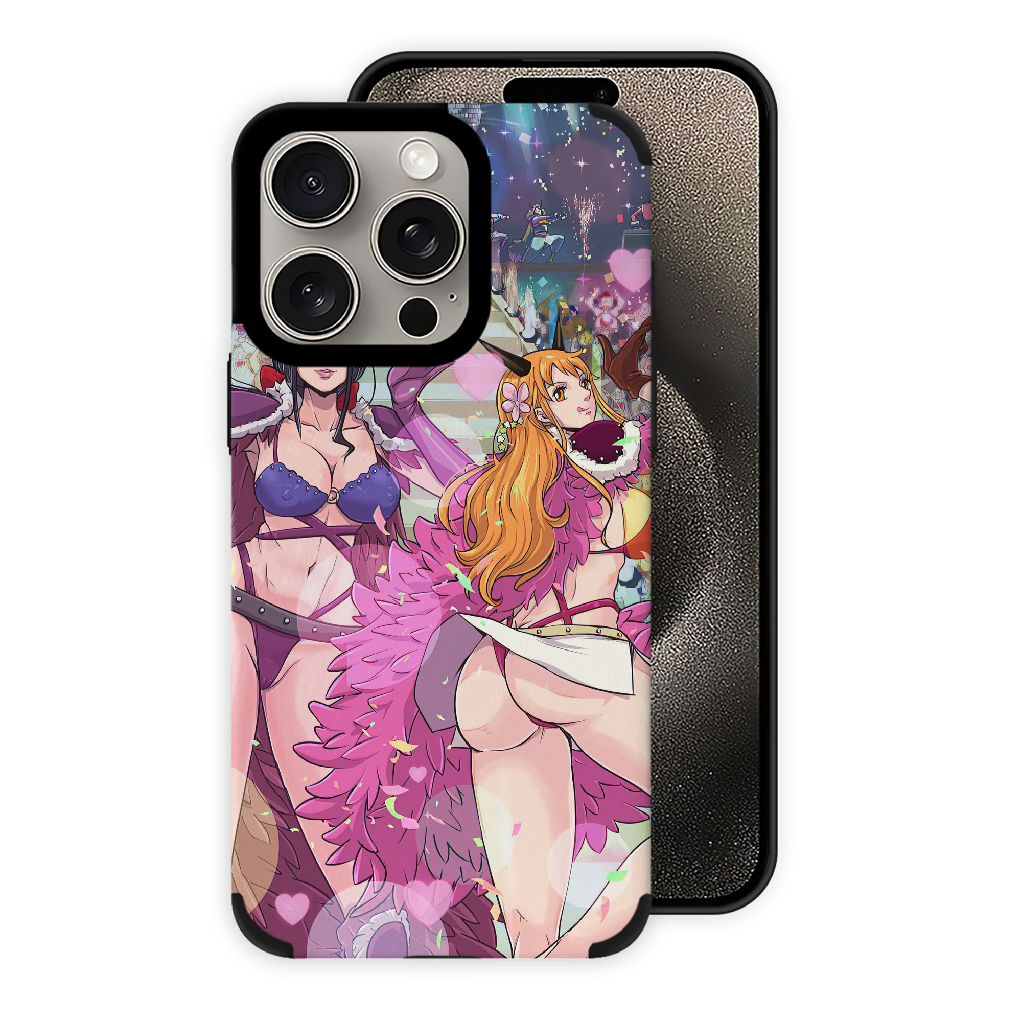 ワンピース ONE PIECE 【iPhone15ProMax対応】 PUレザー スマホケース 耐衝撃＆黄変防止