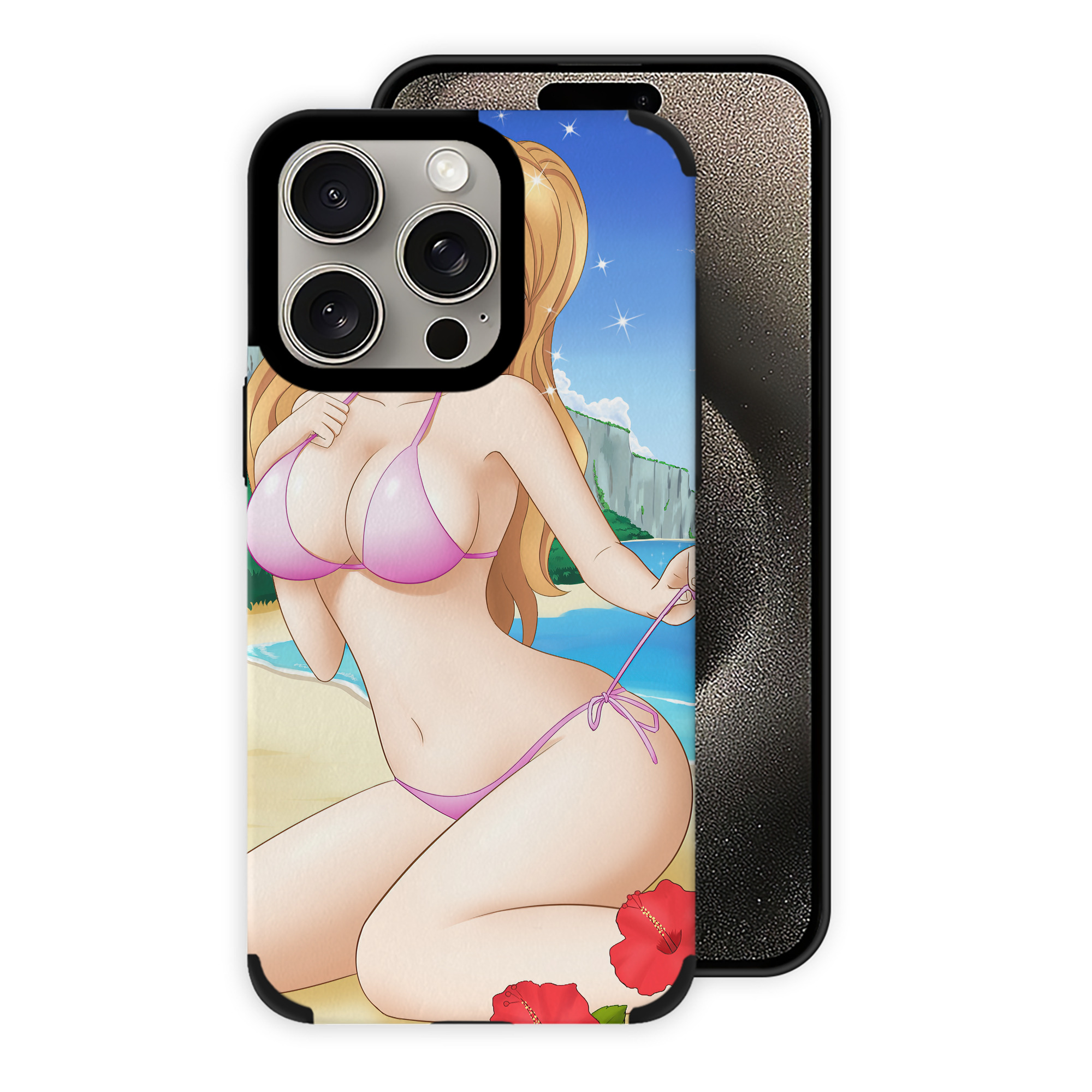 ワンピース ONE PIECE 【iPhone15ProMax対応】 PUレザー スマホケース 耐衝撃＆黄変防止