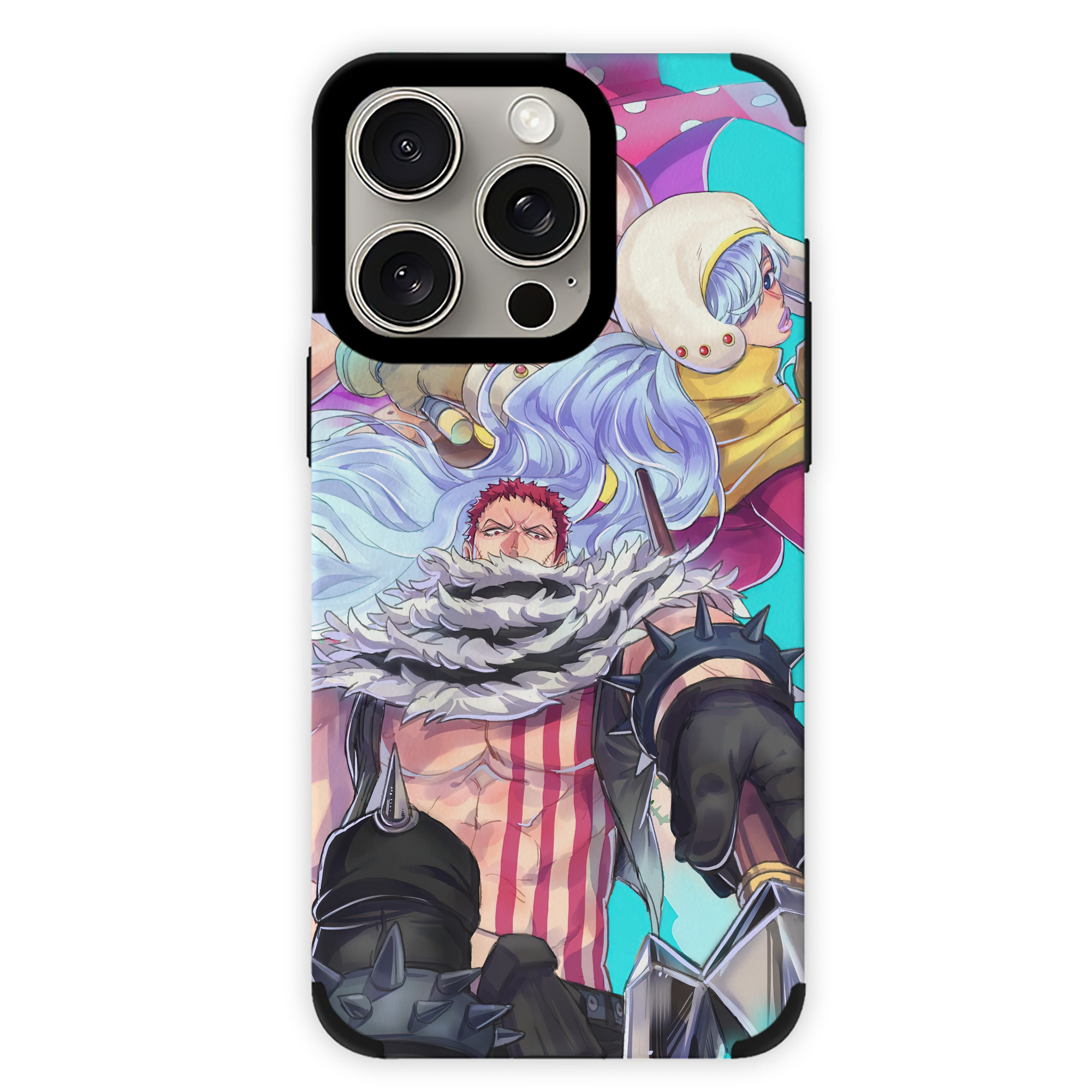 （画像用） ワンピース ONE PIECE 【iPhone15ProMax対応】 PUレザー スマホケース 耐衝撃＆黄変防止