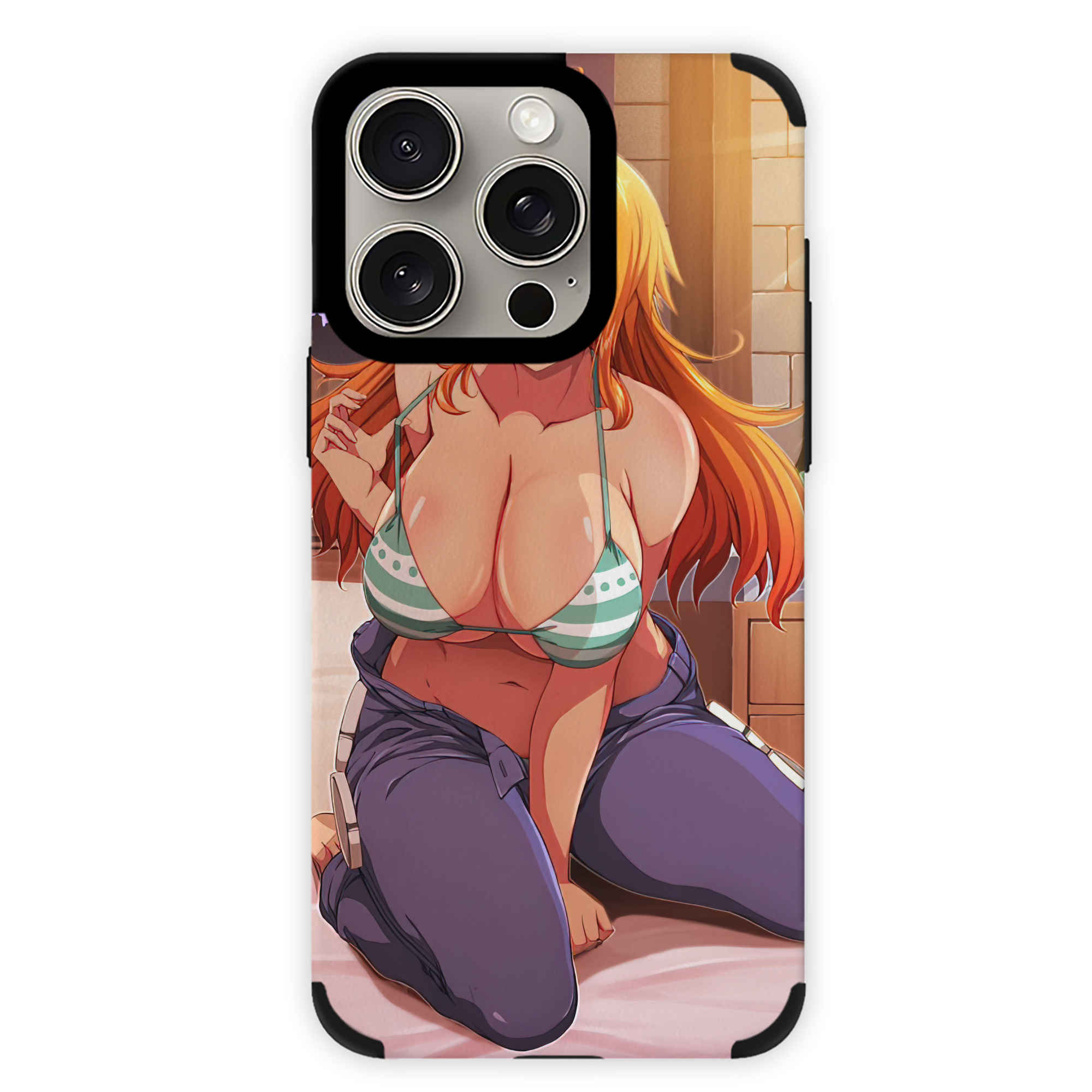 （画像用） ワンピース ONE PIECE 【iPhone15ProMax対応】 PUレザー スマホケース 耐衝撃＆黄変防止