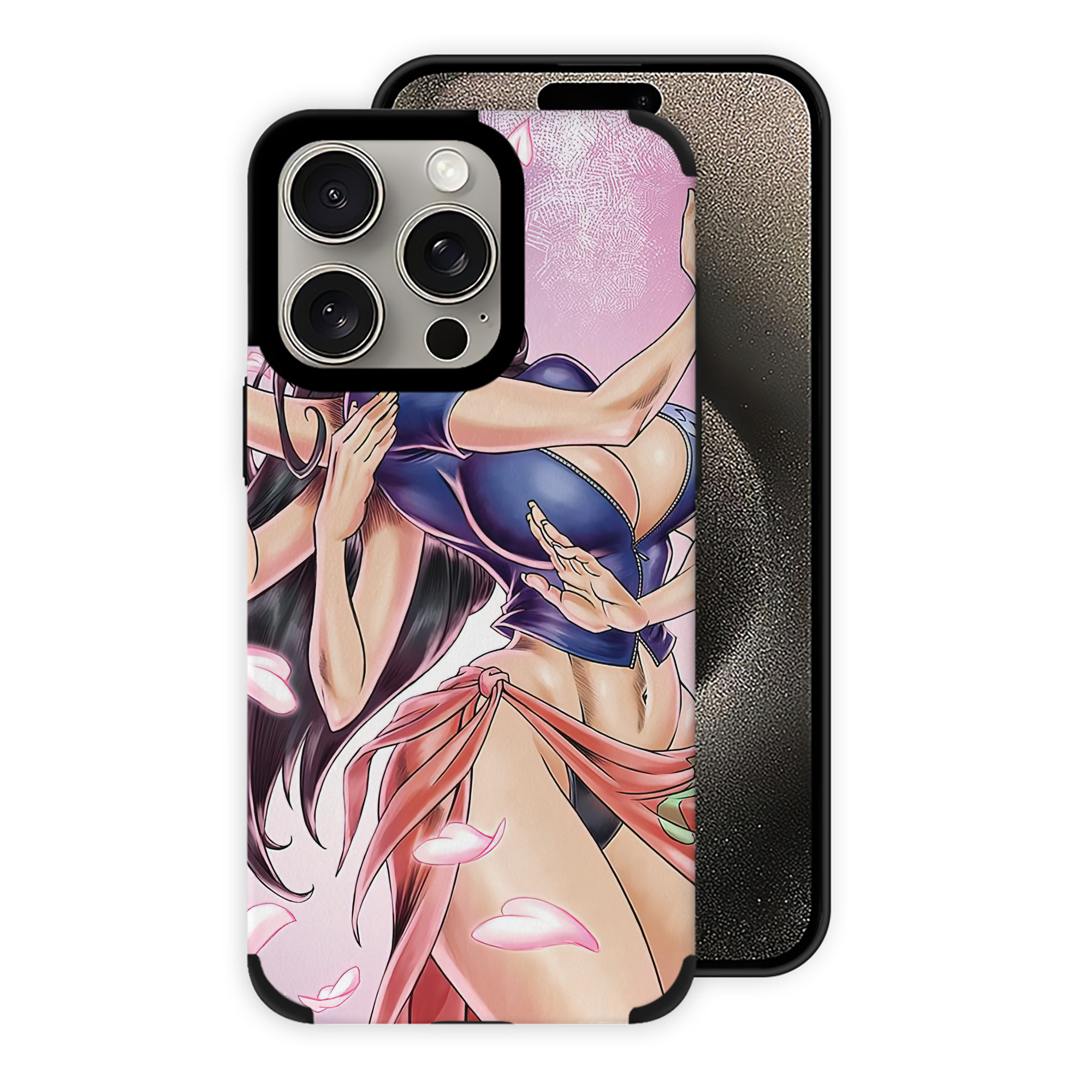ワンピース ONE PIECE 【iPhone15ProMax対応】 PUレザー スマホケース 耐衝撃＆黄変防止