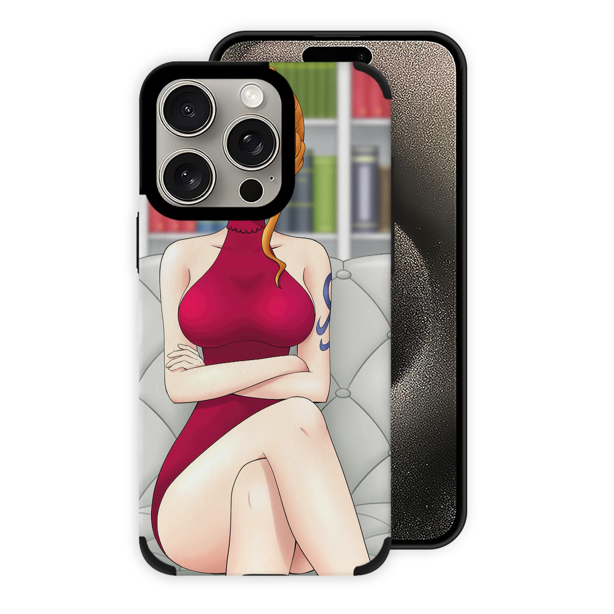 ワンピース ONE PIECE 【iPhone15ProMax対応】 PUレザー スマホケース 耐衝撃＆黄変防止