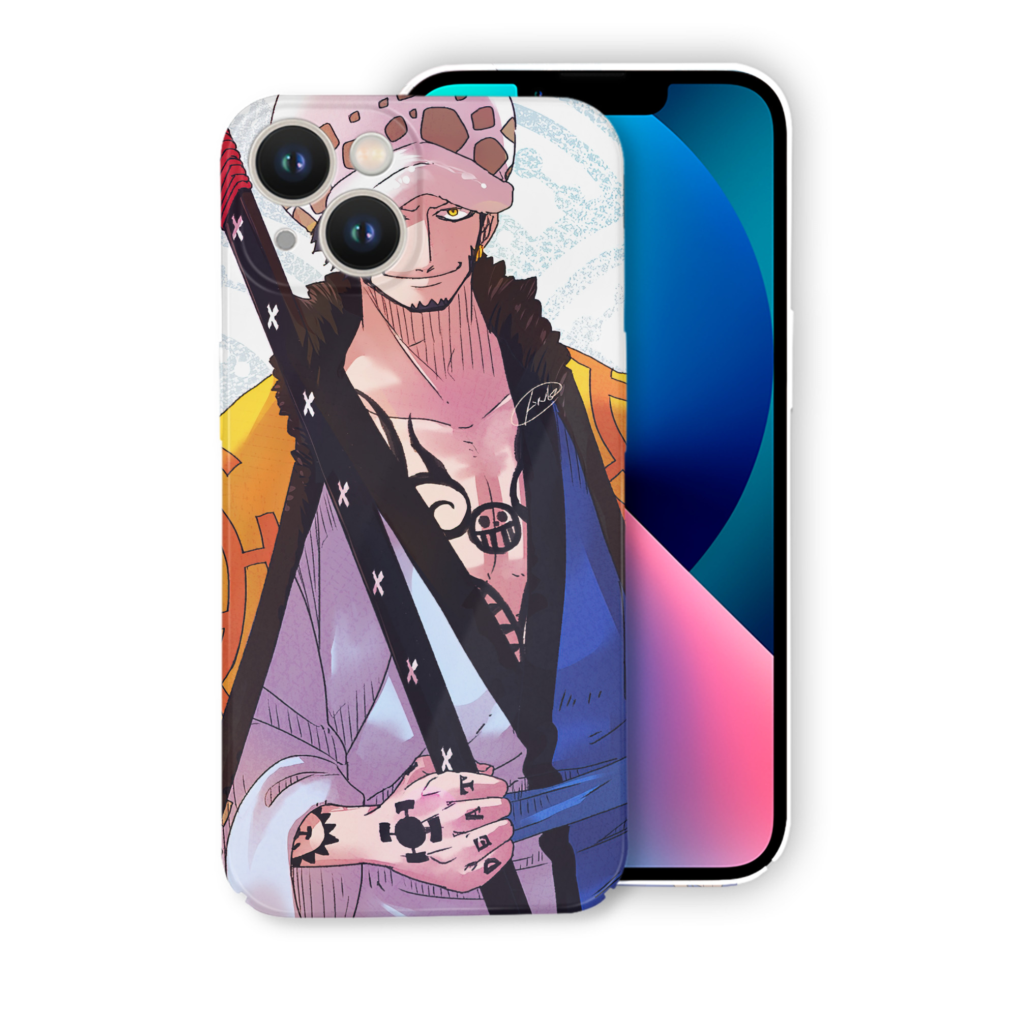 （画像用） ワンピース ONE PIECE 【iPhone 14シリーズ対応】ハードケース