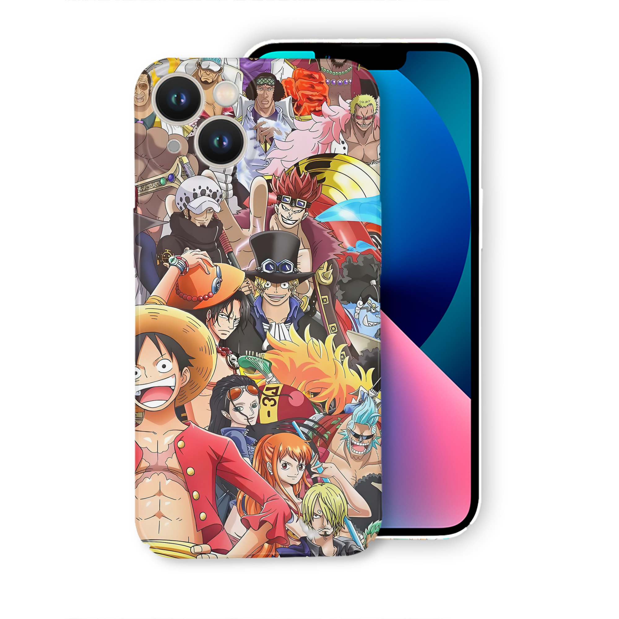 （画像用） ワンピース ONE PIECE 【iPhone 14シリーズ対応】ハードケース