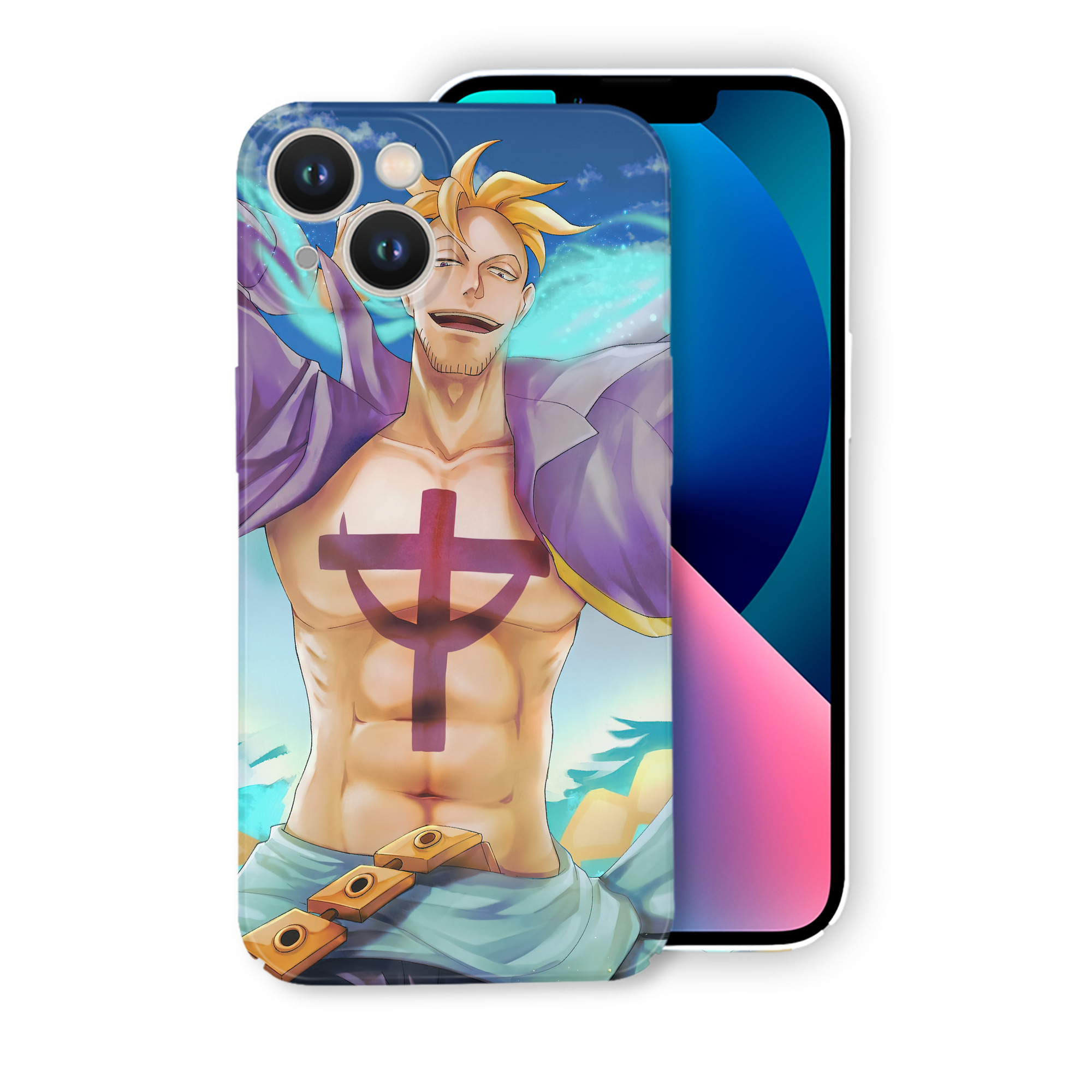 （画像用） ワンピース ONE PIECE 【iPhone 14シリーズ対応】ハードケース