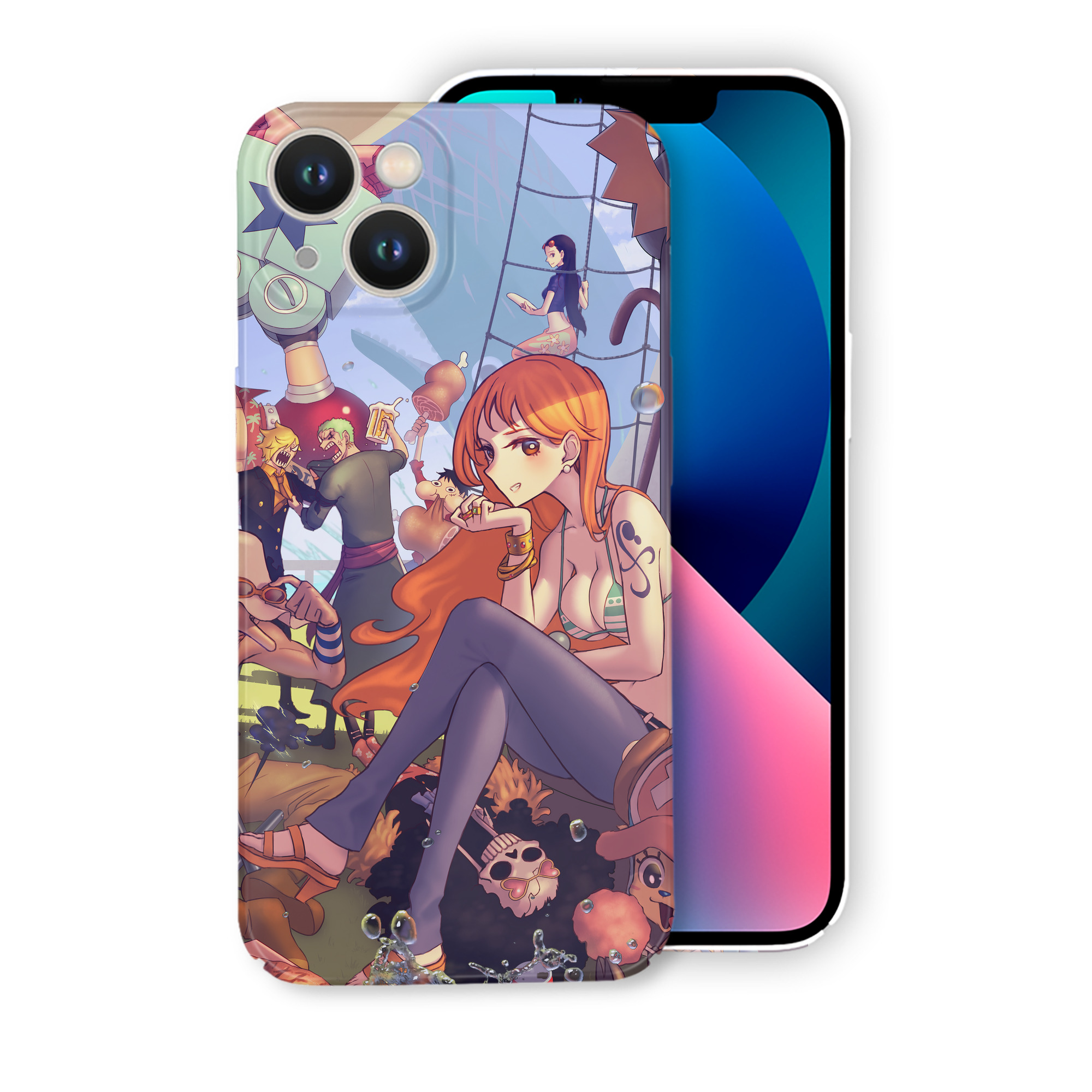 （画像用） ワンピース ONE PIECE 【iPhone 14シリーズ対応】ハードケース