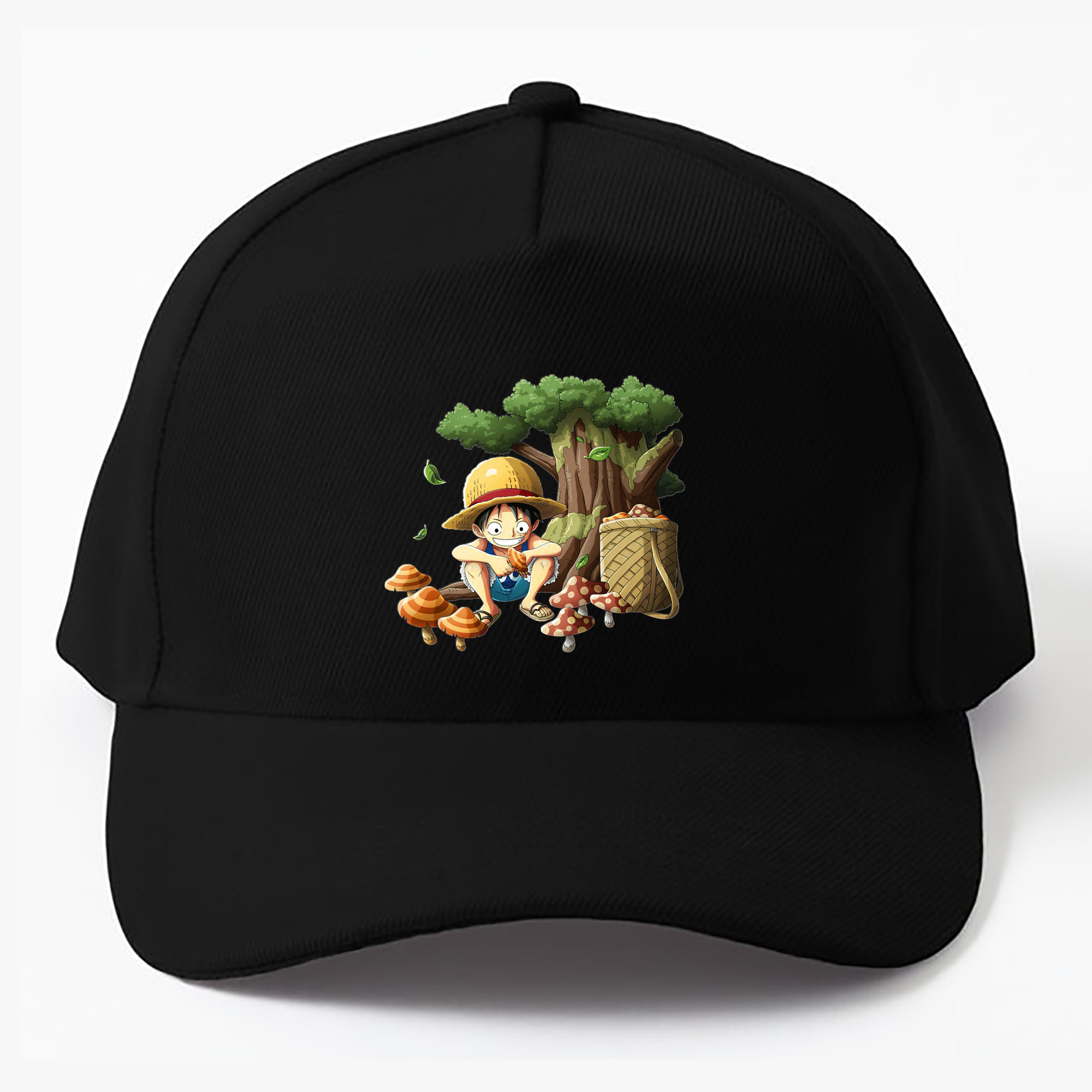 （画像用） ワンピース モンキー・D・ルフィ ONE PIECE Monkey D. Luffy ベースボールキャップ 綿100％ 男女兼用 帽子 スポーツ