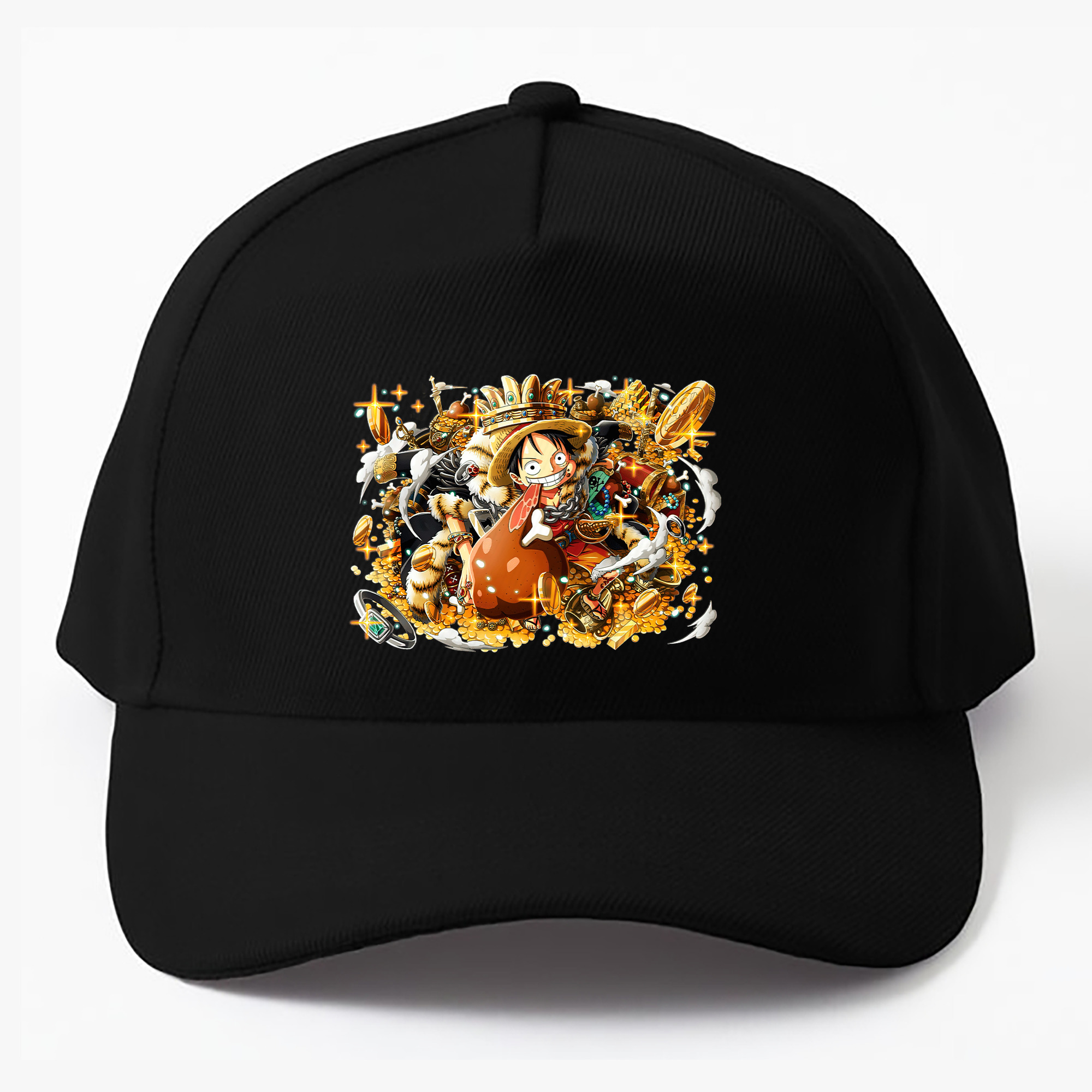 （画像用） ワンピース モンキー・D・ルフィ ONE PIECE Monkey D. Luffy ベースボールキャップ 綿100％ 男女兼用 帽子 スポーツ
