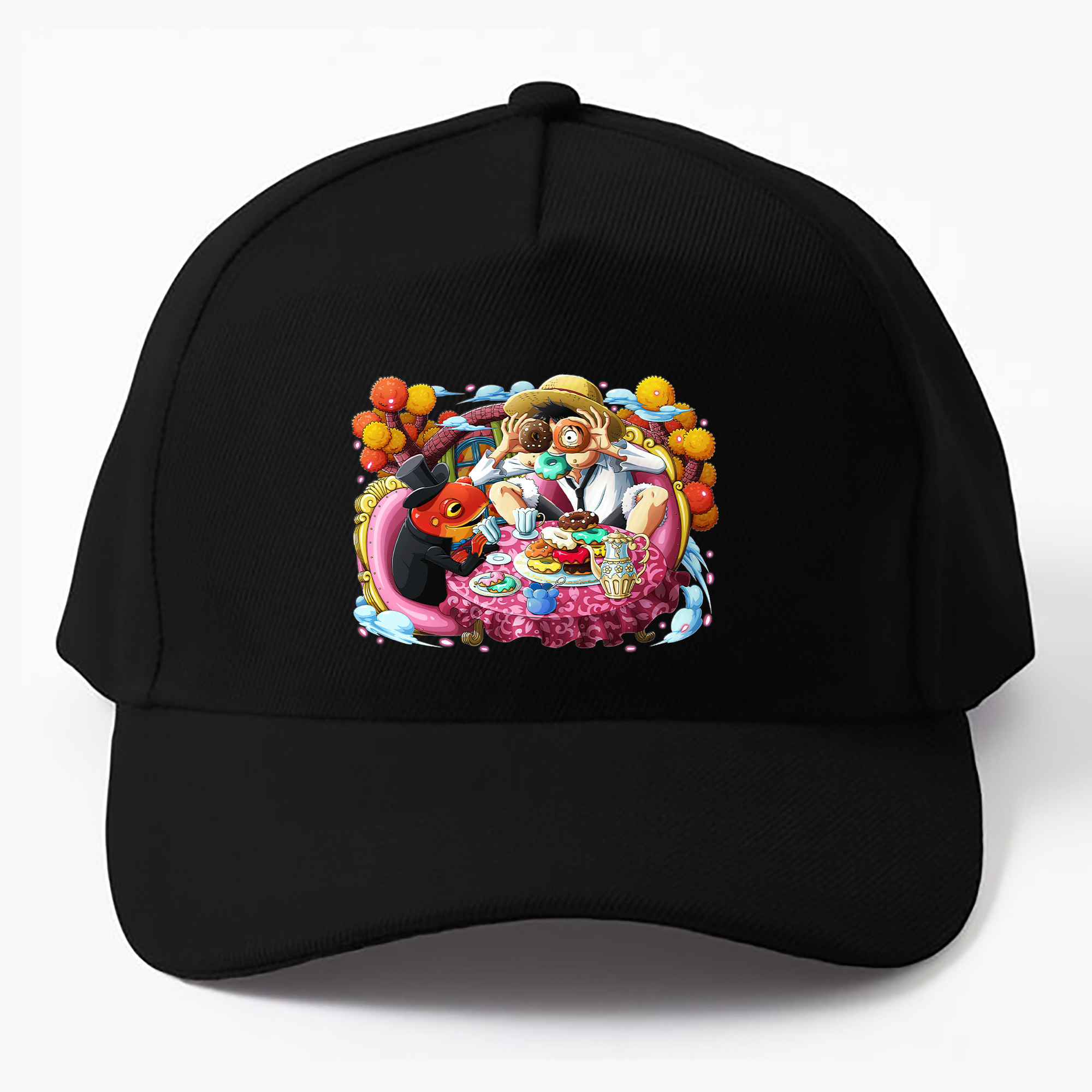（画像用） ワンピース モンキー・D・ルフィ ONE PIECE Monkey D. Luffy ベースボールキャップ 綿100％ 男女兼用 帽子 スポーツ