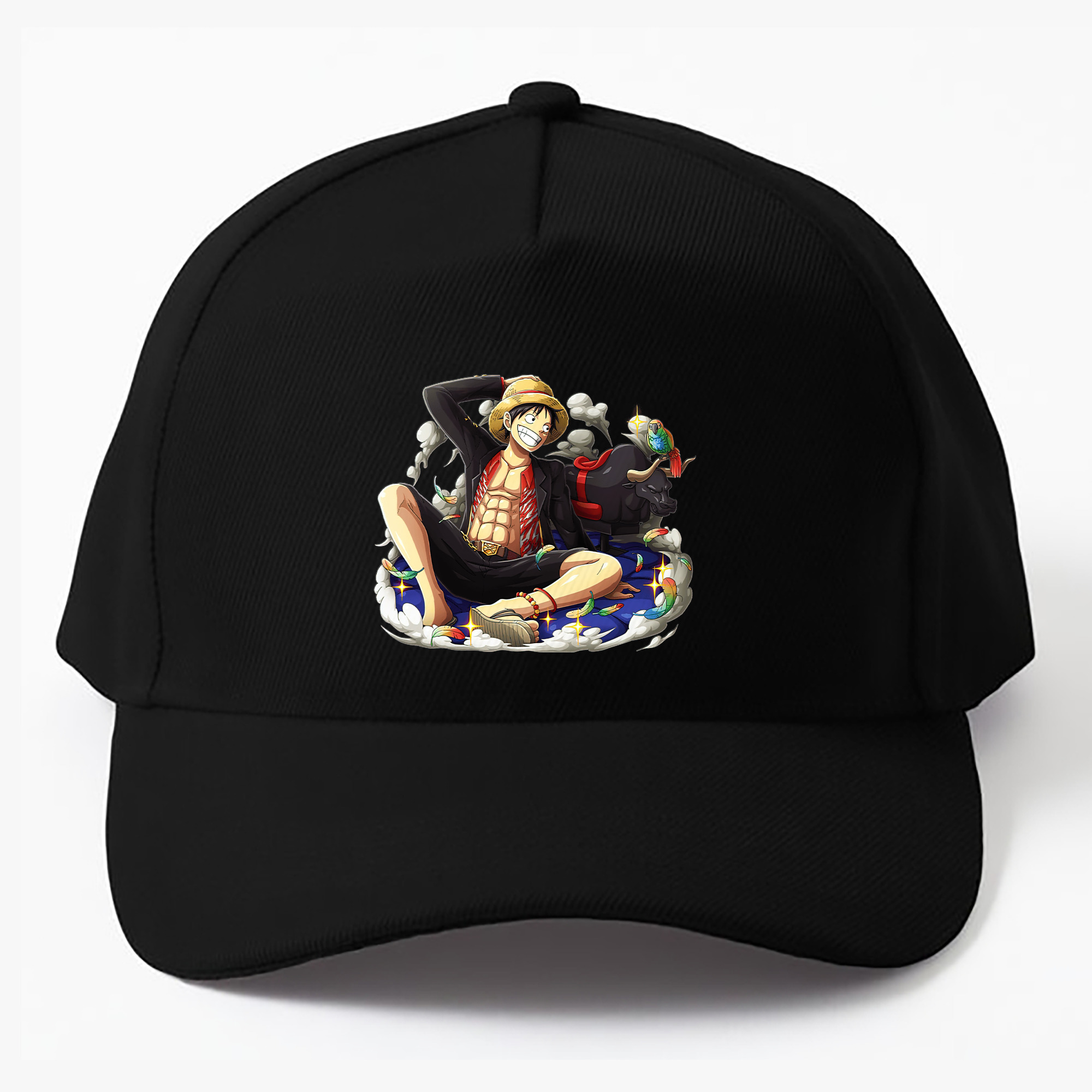 （画像用） ワンピース モンキー・D・ルフィ ONE PIECE Monkey D. Luffy ベースボールキャップ 綿100％ 男女兼用 帽子 スポーツ