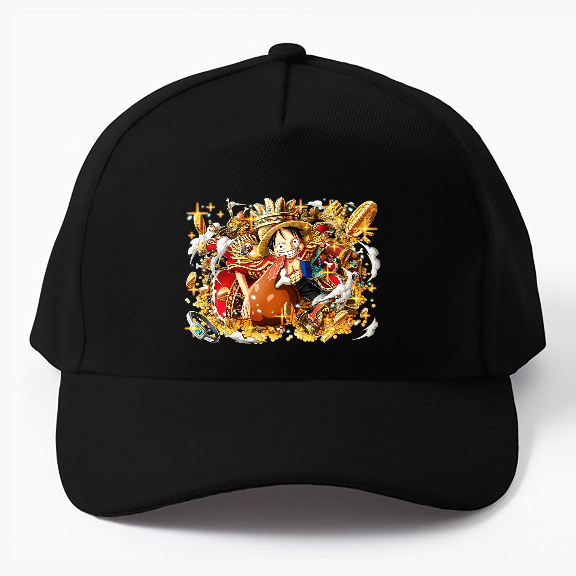 （画像用） ワンピース モンキー・D・ルフィ ONE PIECE Monkey D. Luffy ベースボールキャップ 綿100％ 男女兼用 帽子 スポーツ