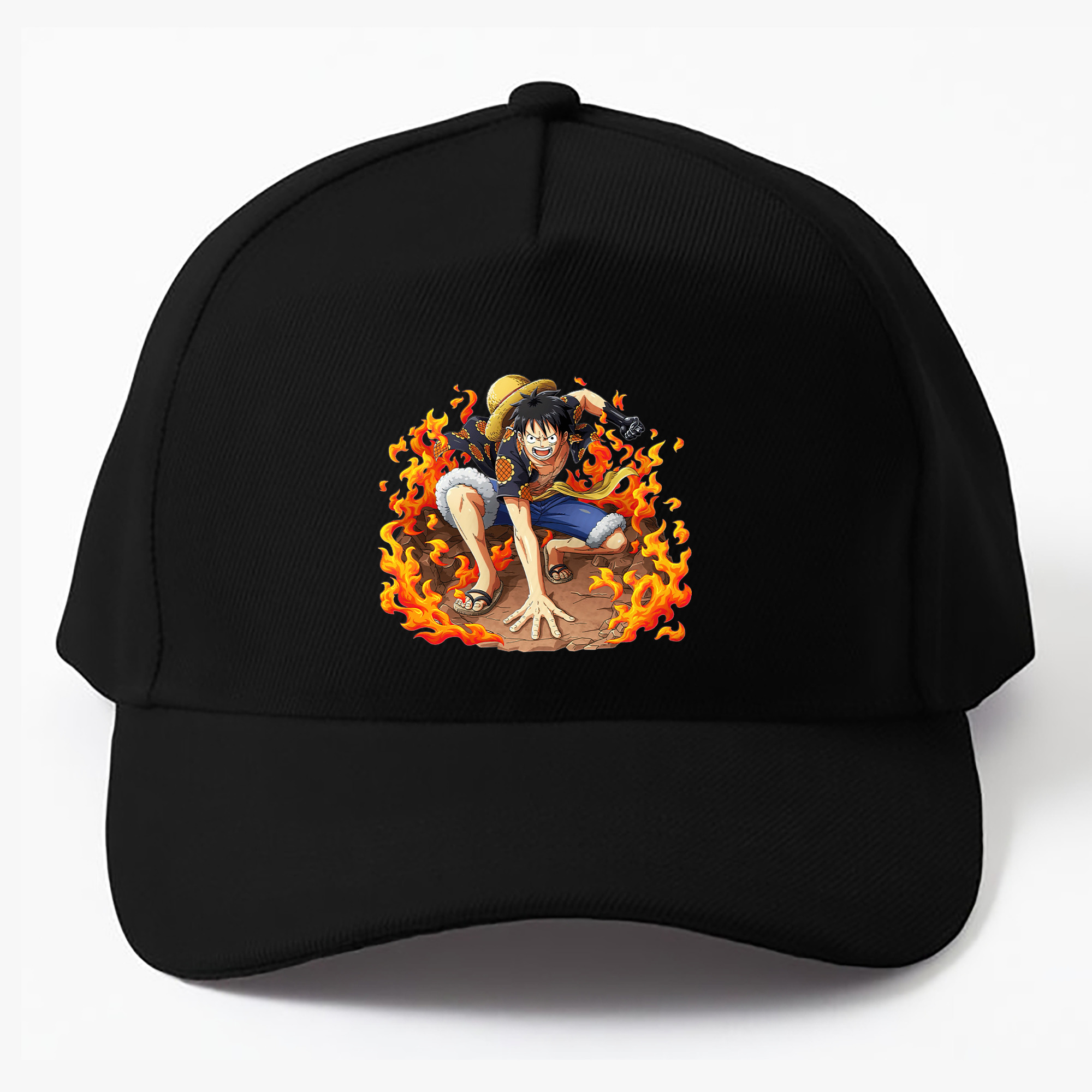 （画像用） ワンピース モンキー・D・ルフィ ONE PIECE Monkey D. Luffy ベースボールキャップ 綿100％ 男女兼用 帽子 スポーツ